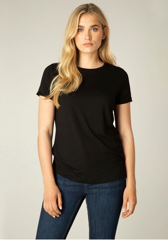 Base Level T-Shirt »Yalba«, Klassiches T-Shirt in weich fließender Qualität kaufen