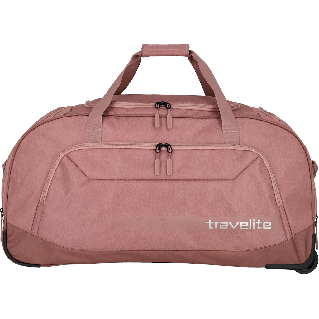 travelite Reisetasche »Kick Off XL, 77 cm«, Duffle Bag Reisegepäck Sporttasche Reisebag mit Trolleyfunktion