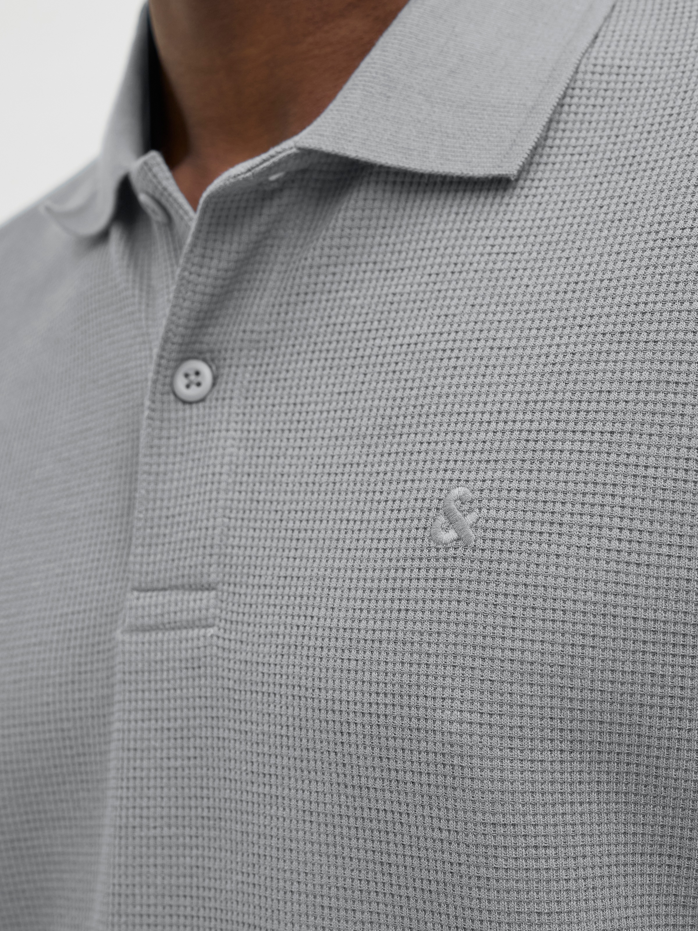 Thumbnail - Jack & Jones Poloshirt "JJEAUSTIN POLO SS NOOS", mit Logo Stickerei