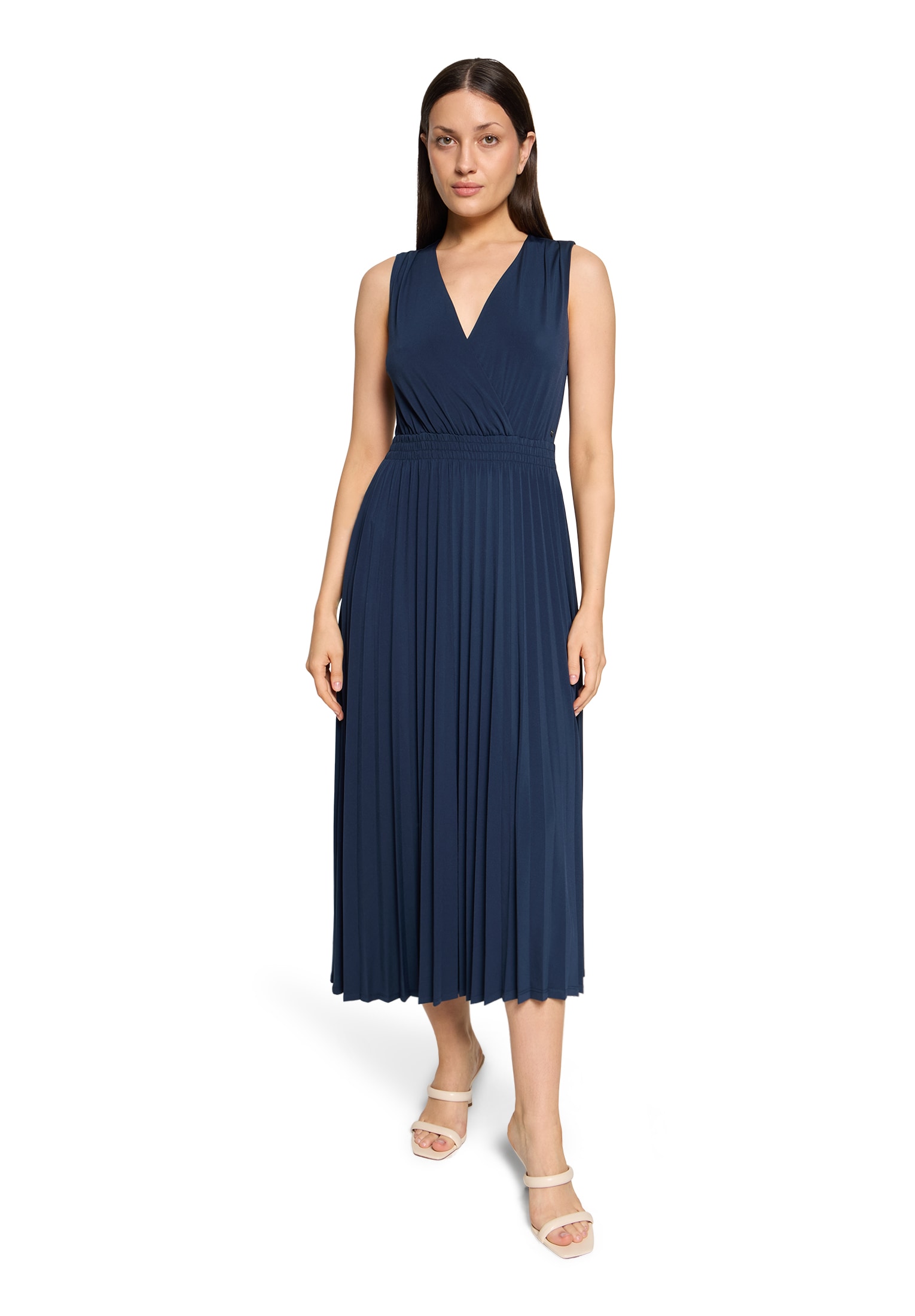 Betty&Co Plisseekleid »Damen ohne Arm« Ohne Tasche Plissee