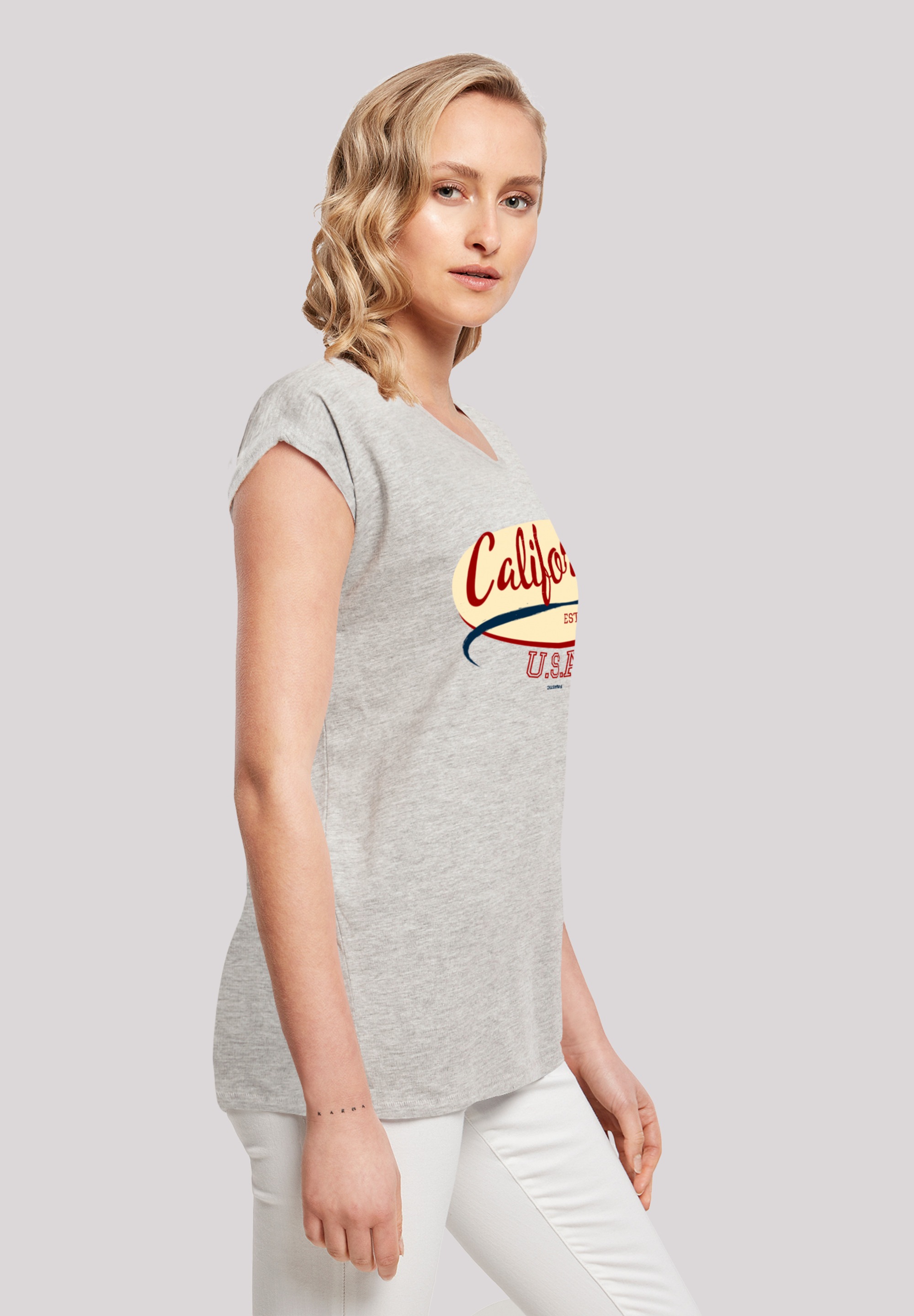 F4NT4STIC T-Shirt »California SHORT SLEEVE TEE«, Print