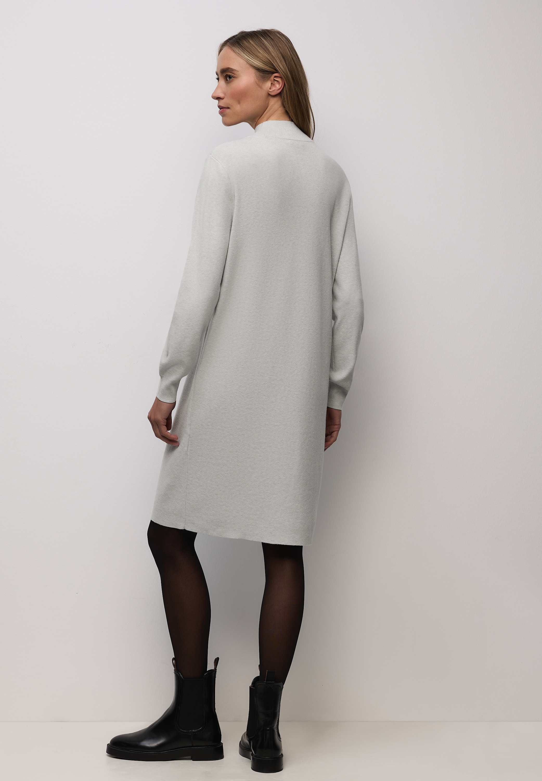 STREET ONE Strickkleid Ohne Taschen knielang günstig online kaufen