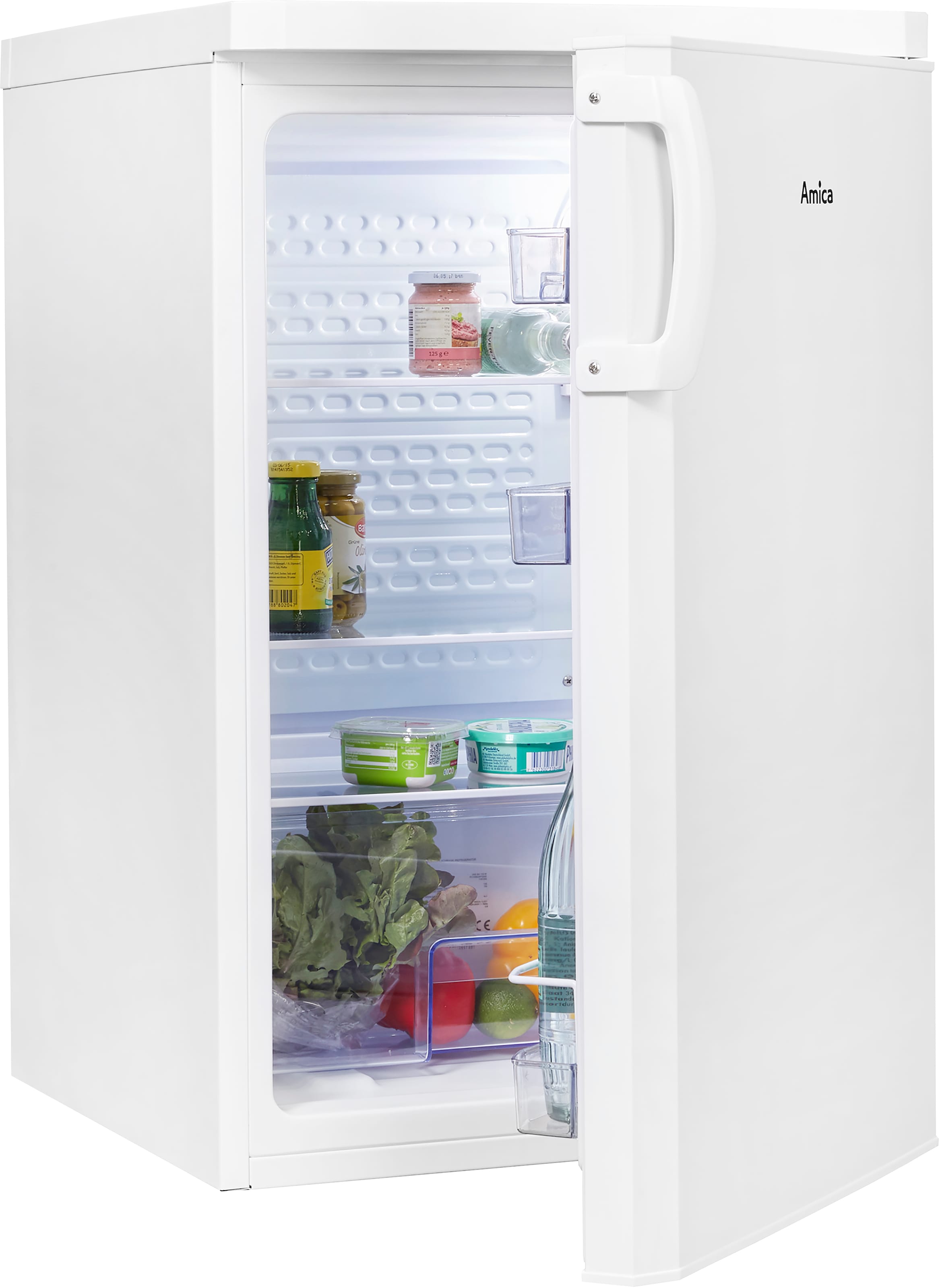 Amica Vollraumkühlschrank "VKS 351 112 W" 84,5 hoch 55 breit günstig online kaufen