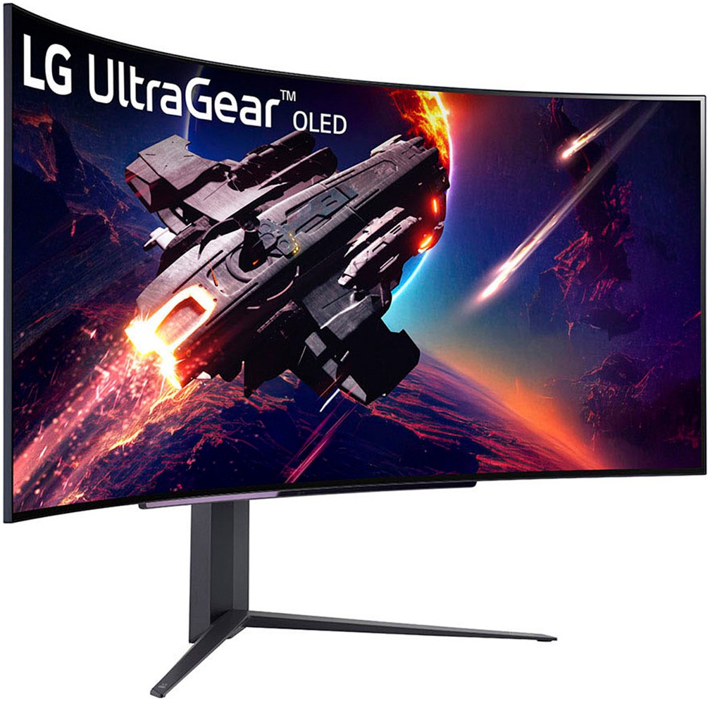 LG LED-Monitor »45GR95QE-B«, 113 cm/45 Zoll, 3440 x 1440 px, Wide Quad HD, 0,03 ms Reaktionszeit, 240 Hz