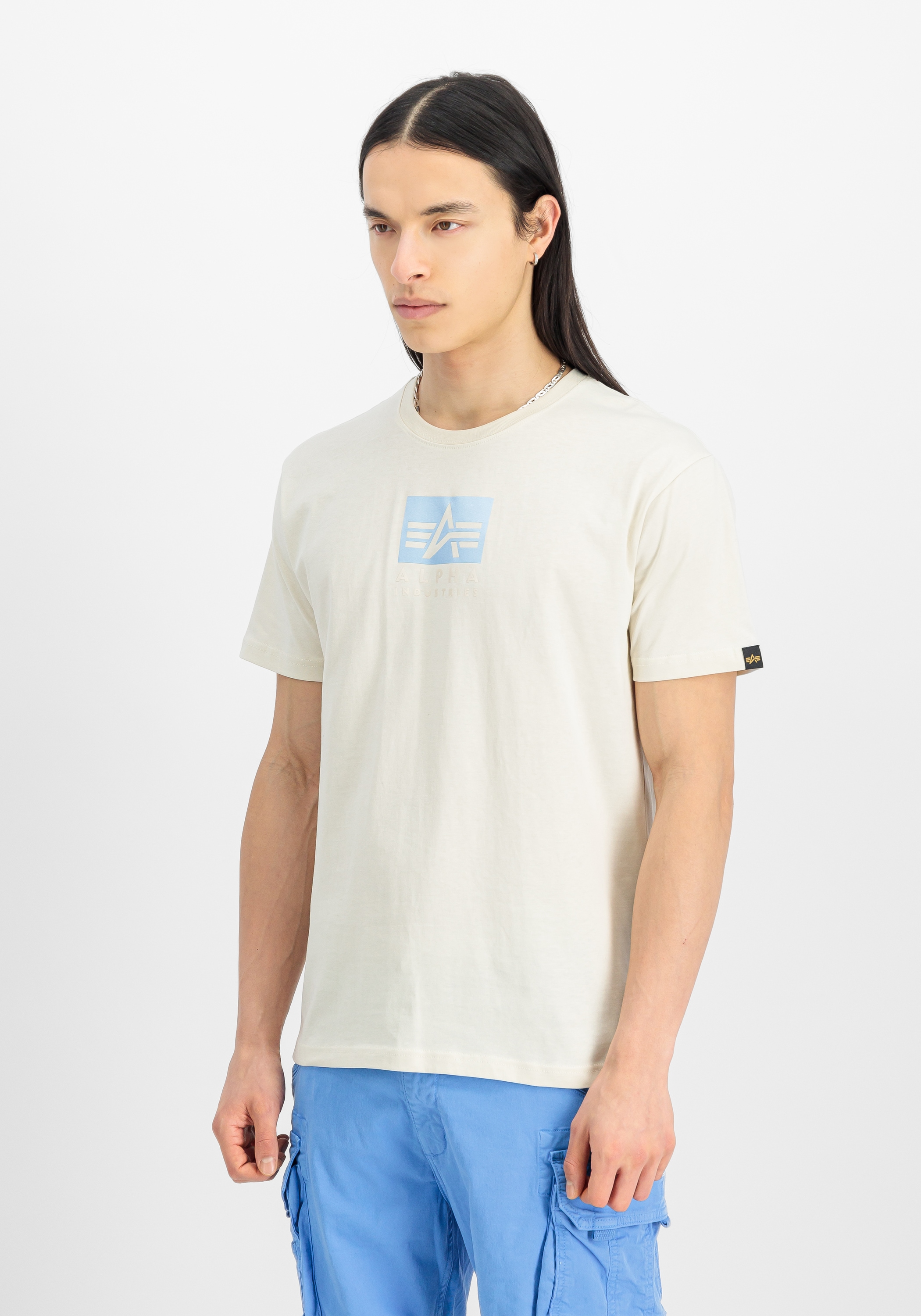 Alpha Industries "Satin Logo T-Shirt"