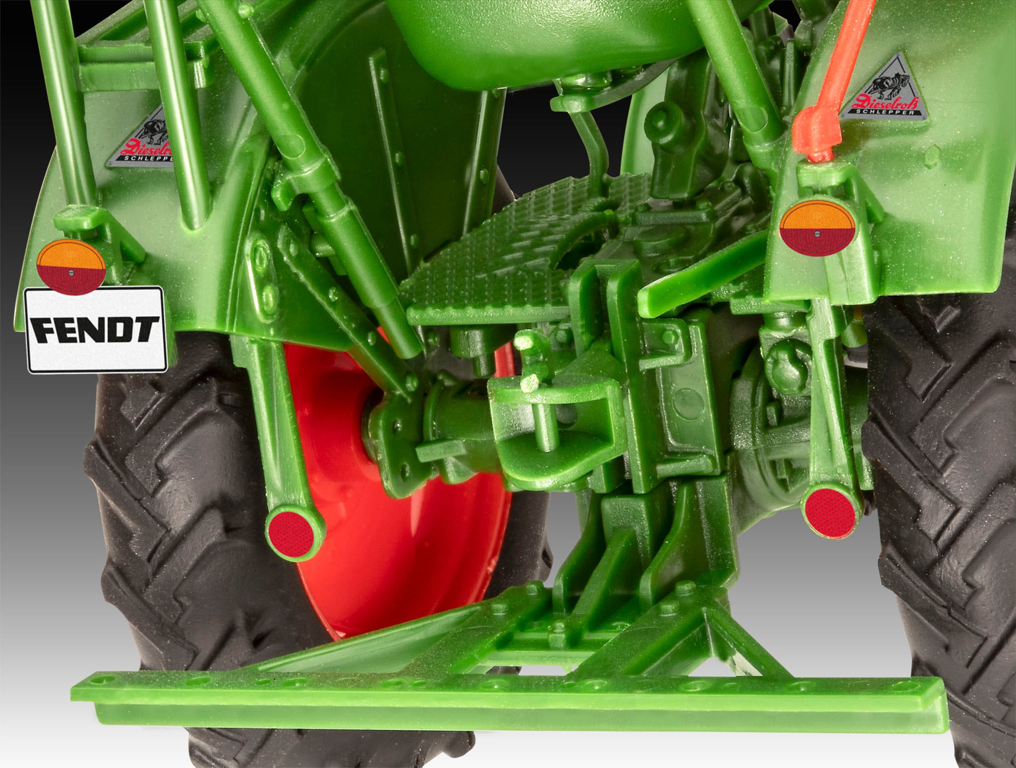 Revell® Modellbausatz »Click System, Fendt F20 Dieselroß Traktor«, 1:24, Made in Europe