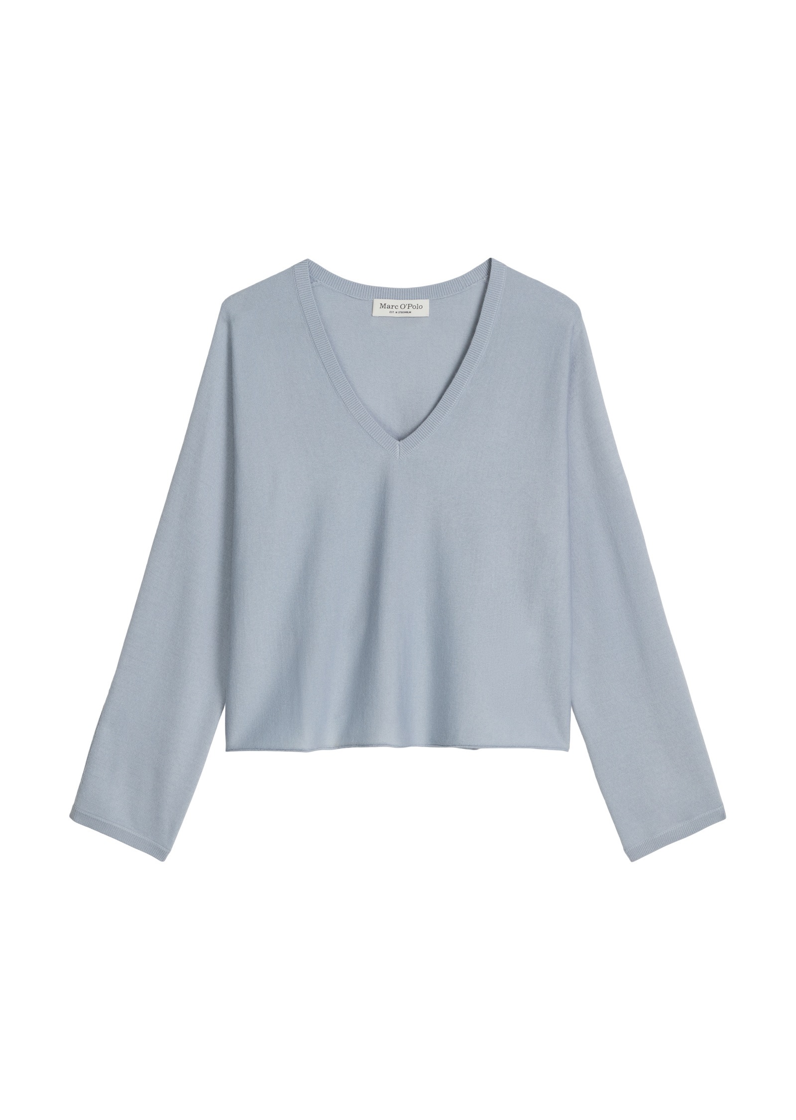 Marc O'Polo Strickpullover »aus Merinowolle-Viskose-Mix«