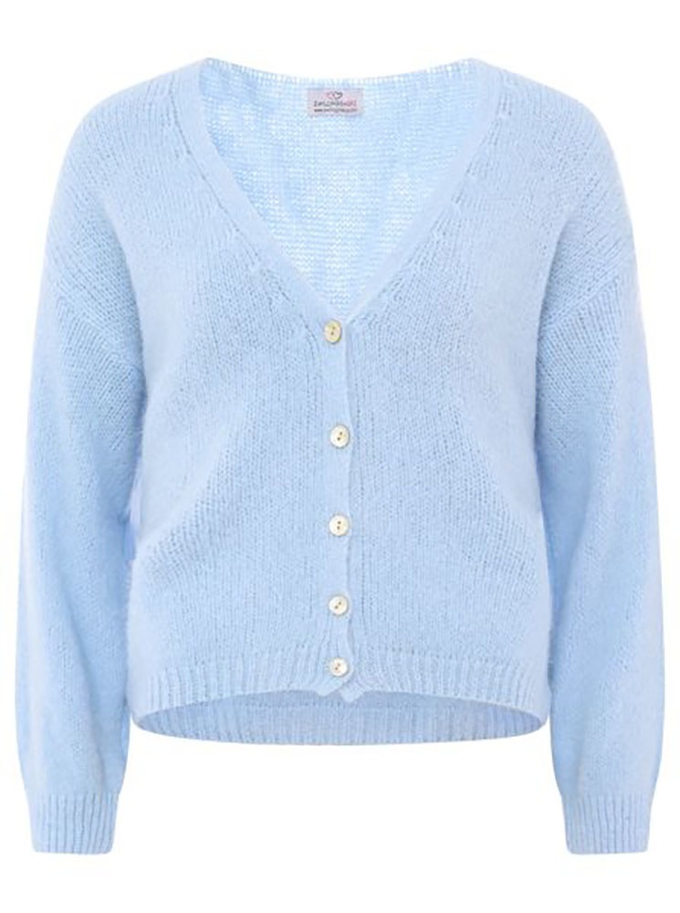 Zwillingsherz Strickjacke "Uni" One Size, Langarm, günstig online kaufen