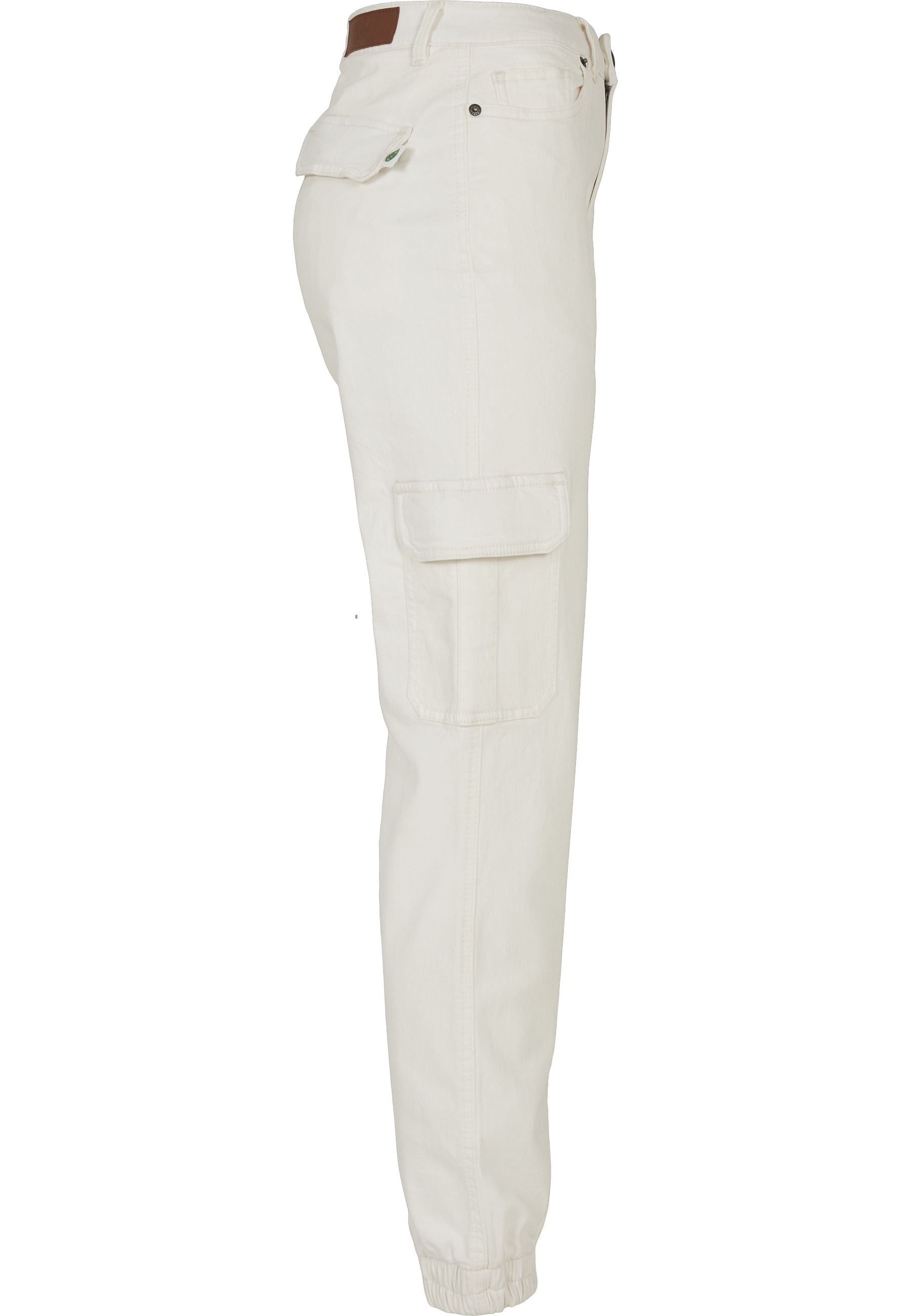 URBAN CLASSICS Bequeme Jeans »Urban Classics Damen Ladies Organic Stretch Denim Cargo Pants« 1 Stk.
