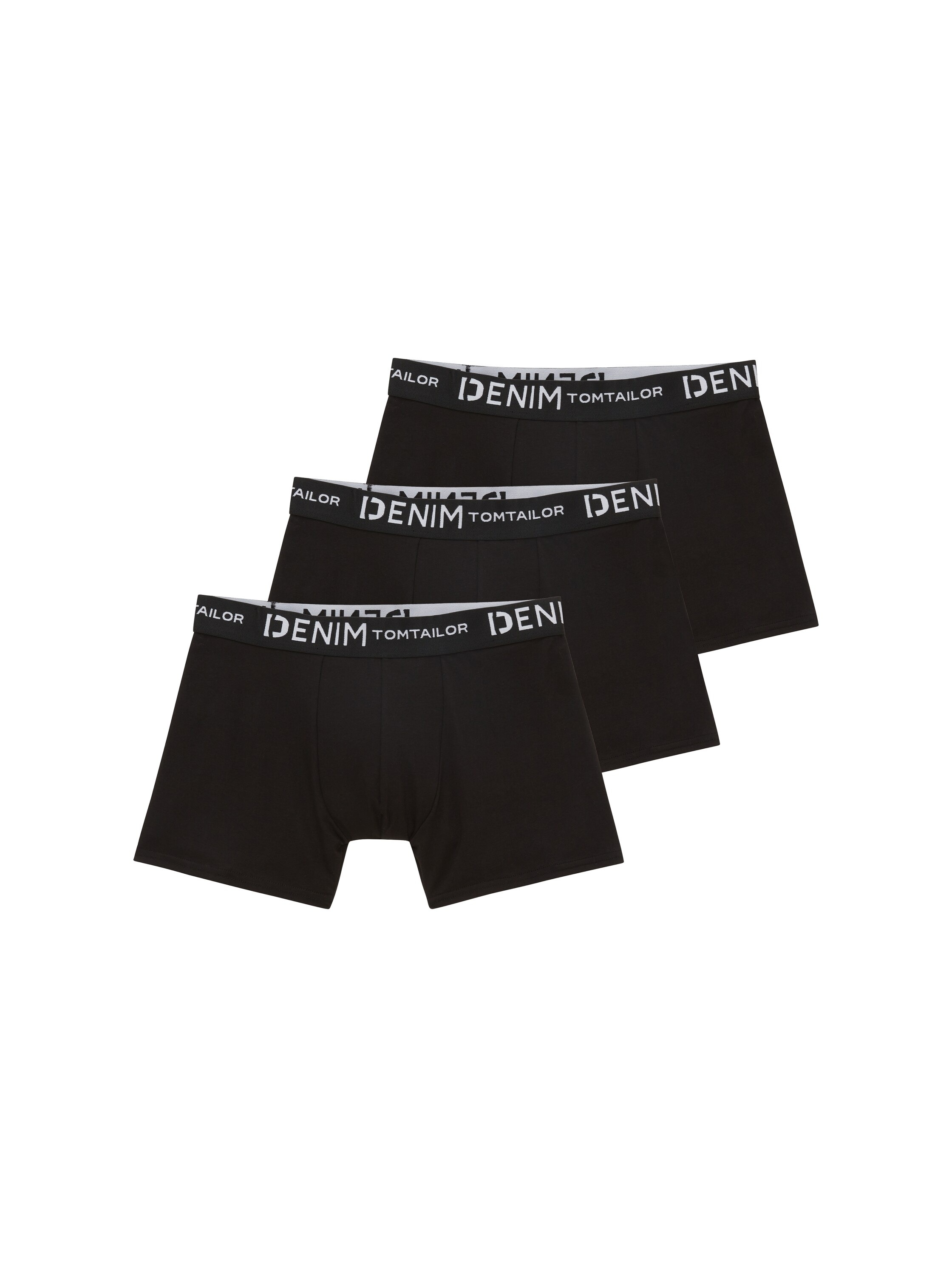 TOM TAILOR Denim Boxershorts Packung, 3 Stk. tlg., mit Logo-Stretchbund günstig online kaufen