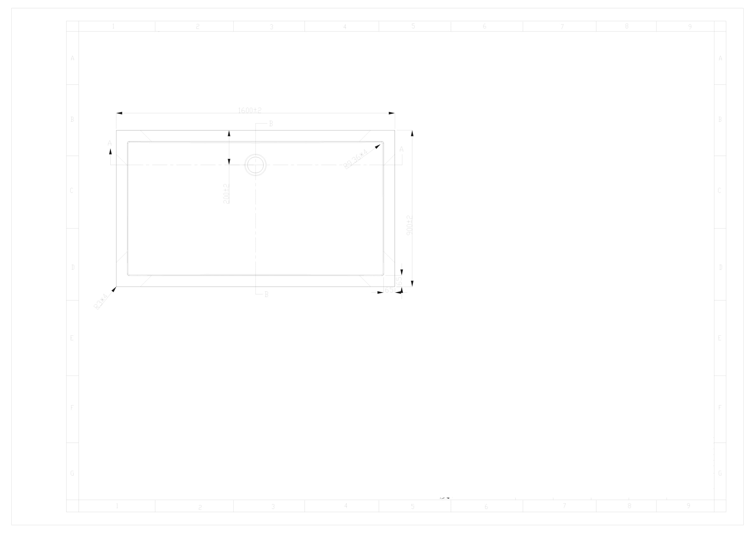 Sanotechnik Duschwanne »SMC«, eckig, BxT: 160 x 90 cm