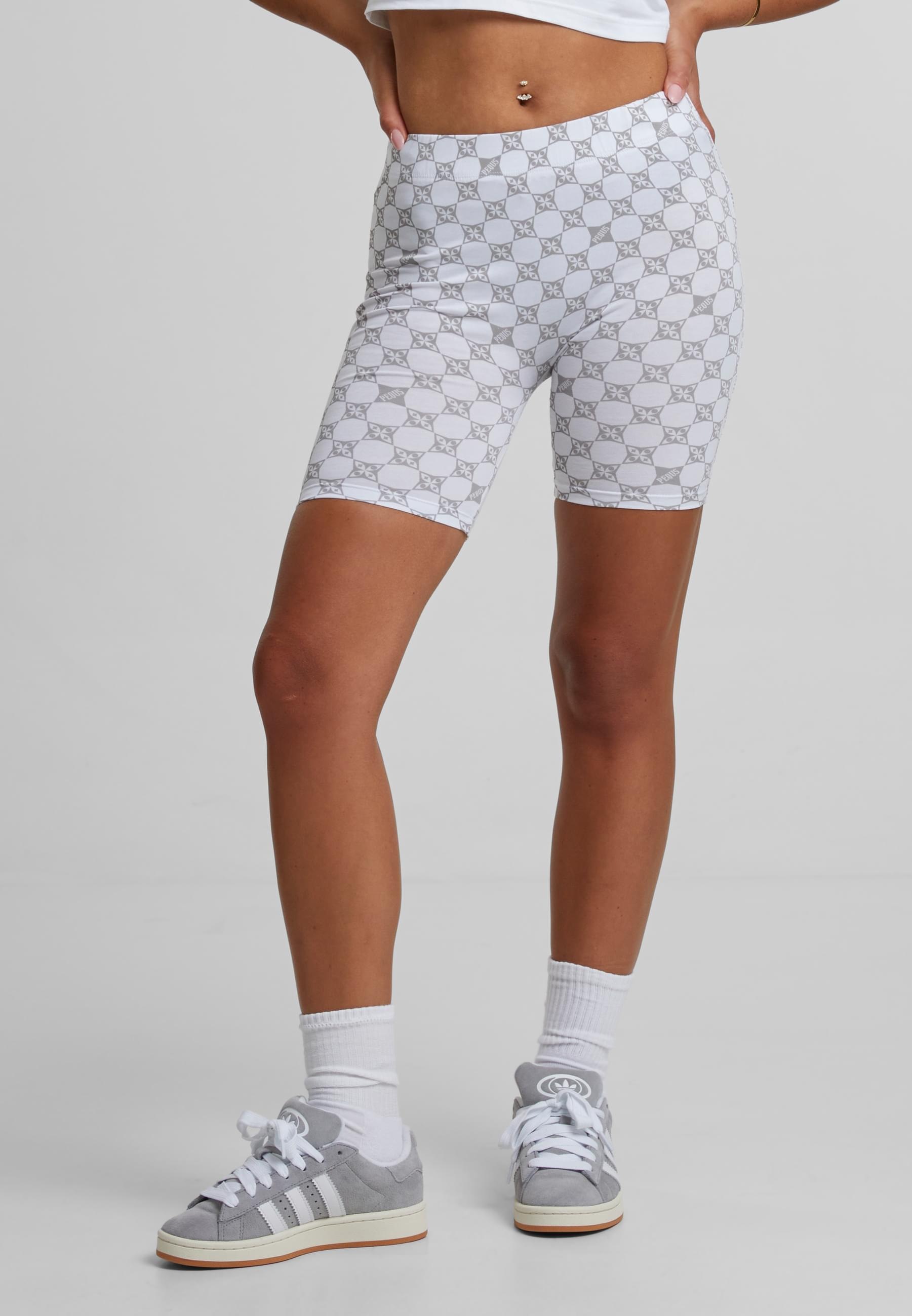 PEQUS Radlerhose »PEQUS PEQUS Aether Monogram Biker Shorts«