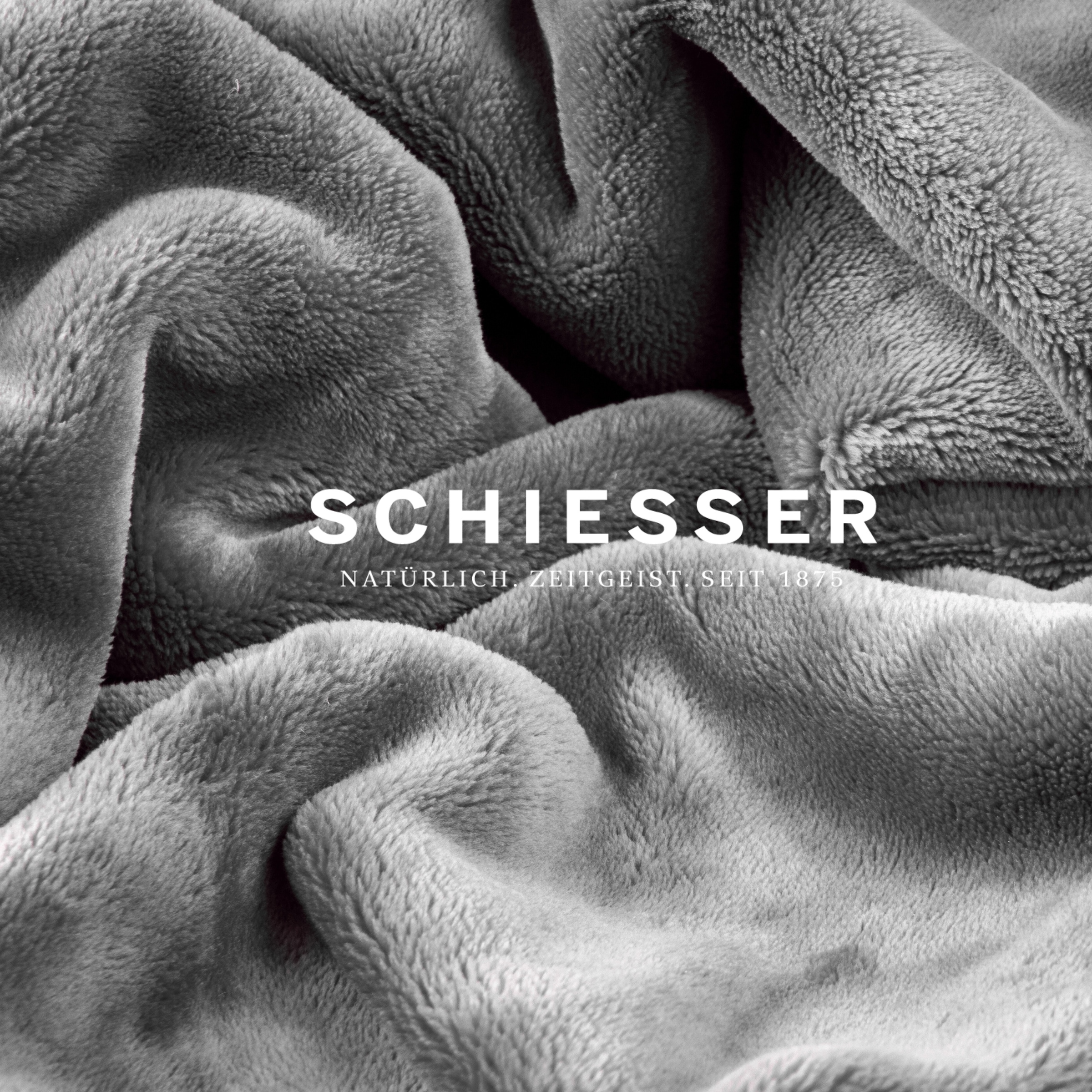 Schiesser Wohndecke »Mia leichte Kuscheldecke für Couch, Sofa und als Tagesdecke« OEKO-TEX® zertifiziert