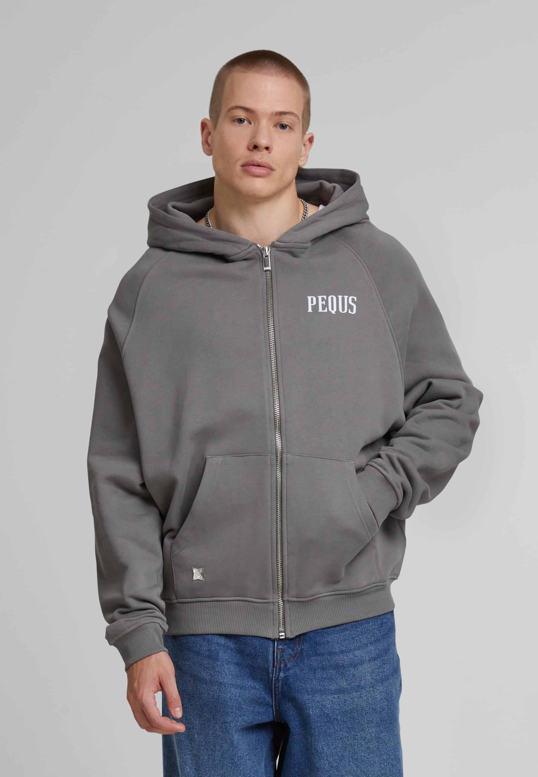 Thumbnail - PEQUS Sweatjacke "PEQUS PEQUS Back Logo Zip Hoodie"