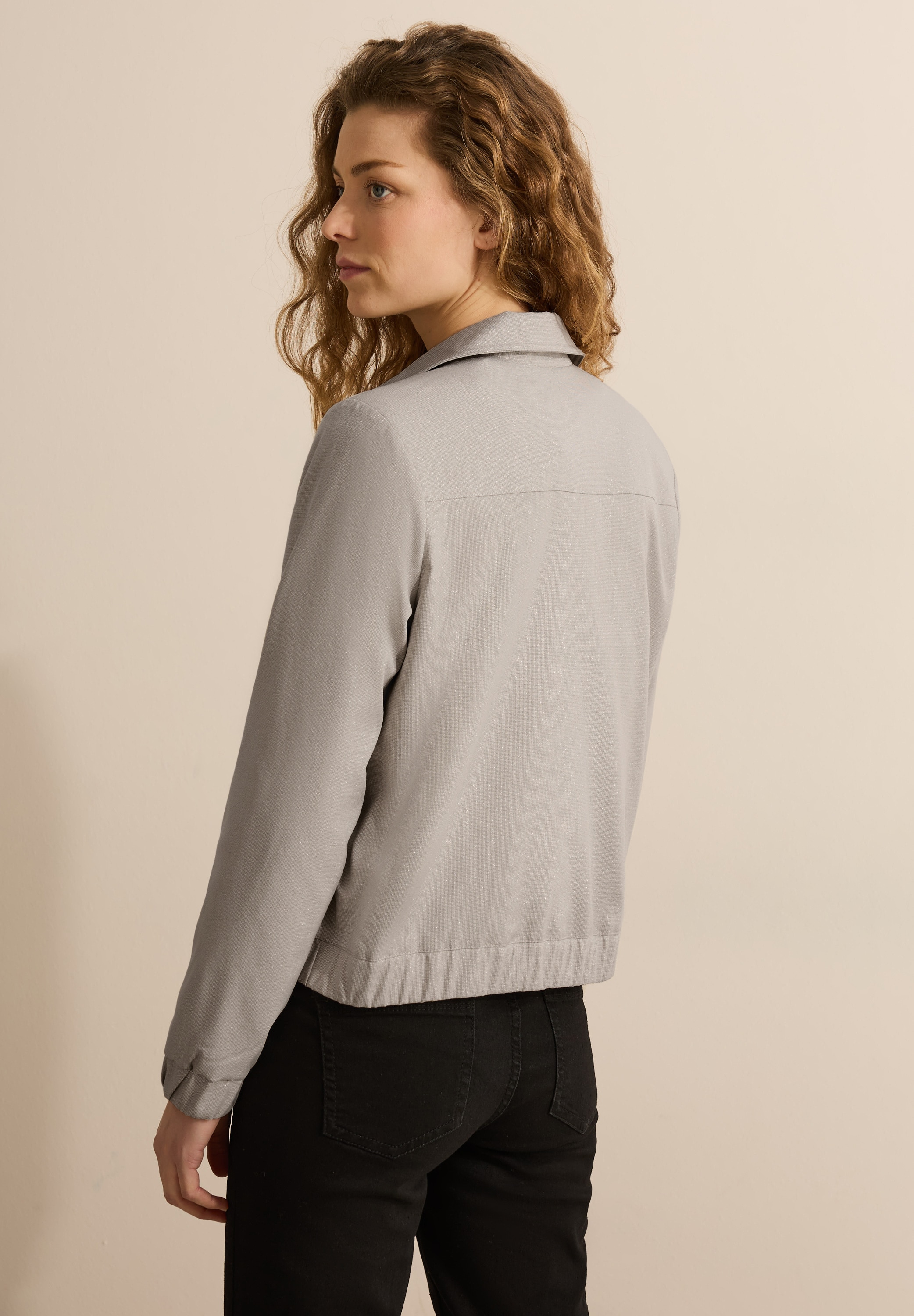 Cecil Kurzjacke, ohne Kapuze, in angenehmen Materialmix