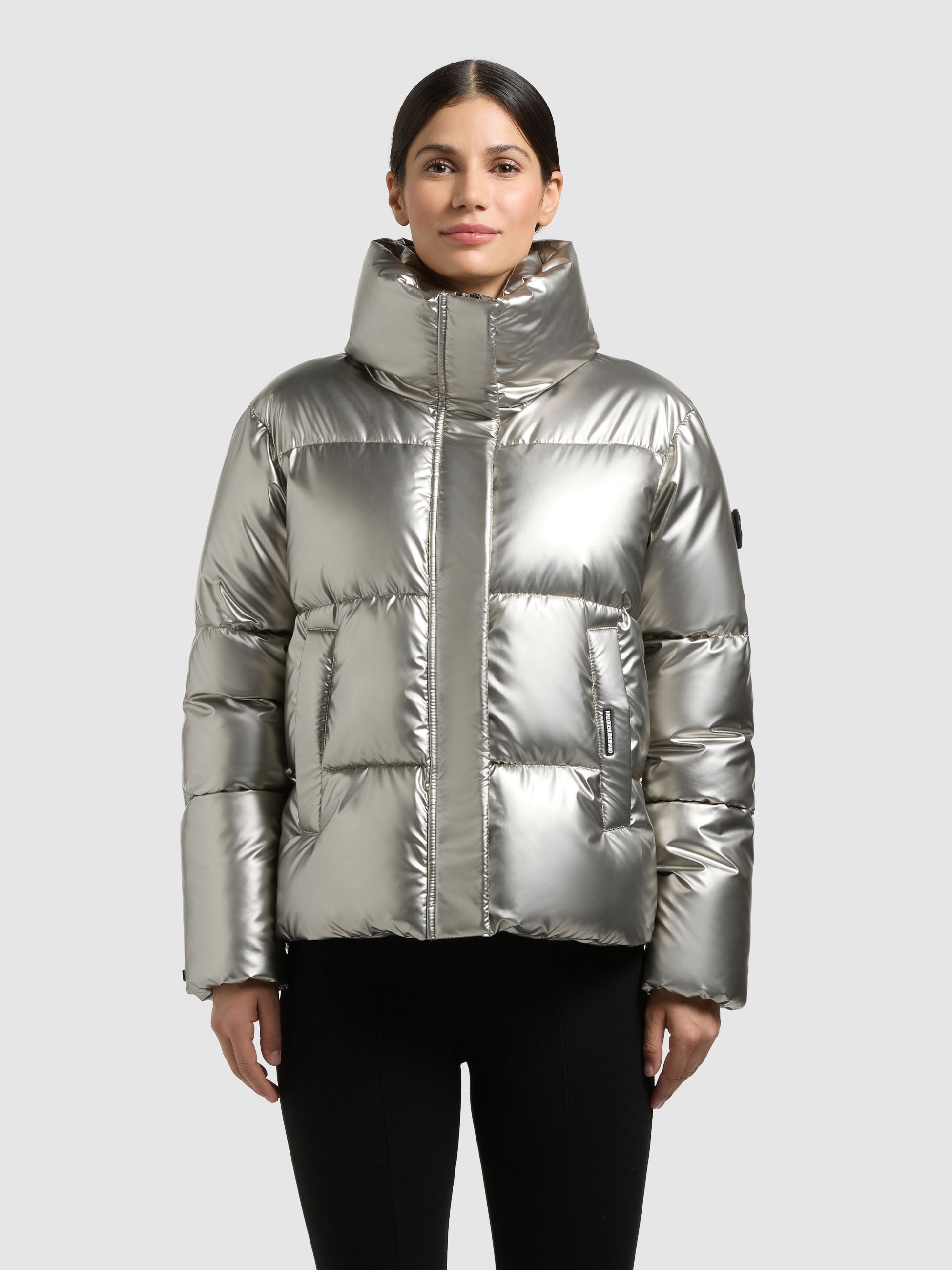 khujo Steppjacke »RINJA2 SHINY« ohne Kapuze