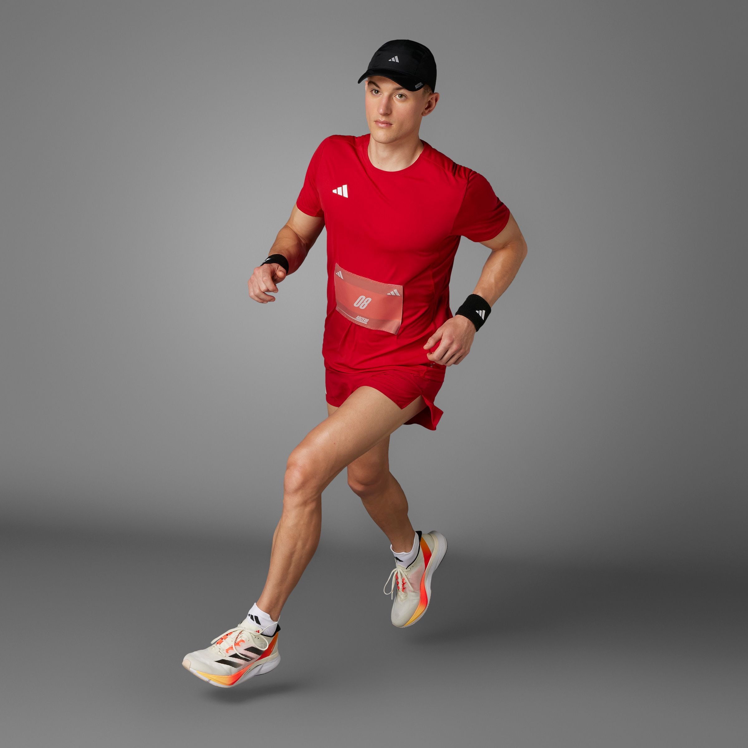adidas Performance Laufshirt »ADIZERO E TEE«