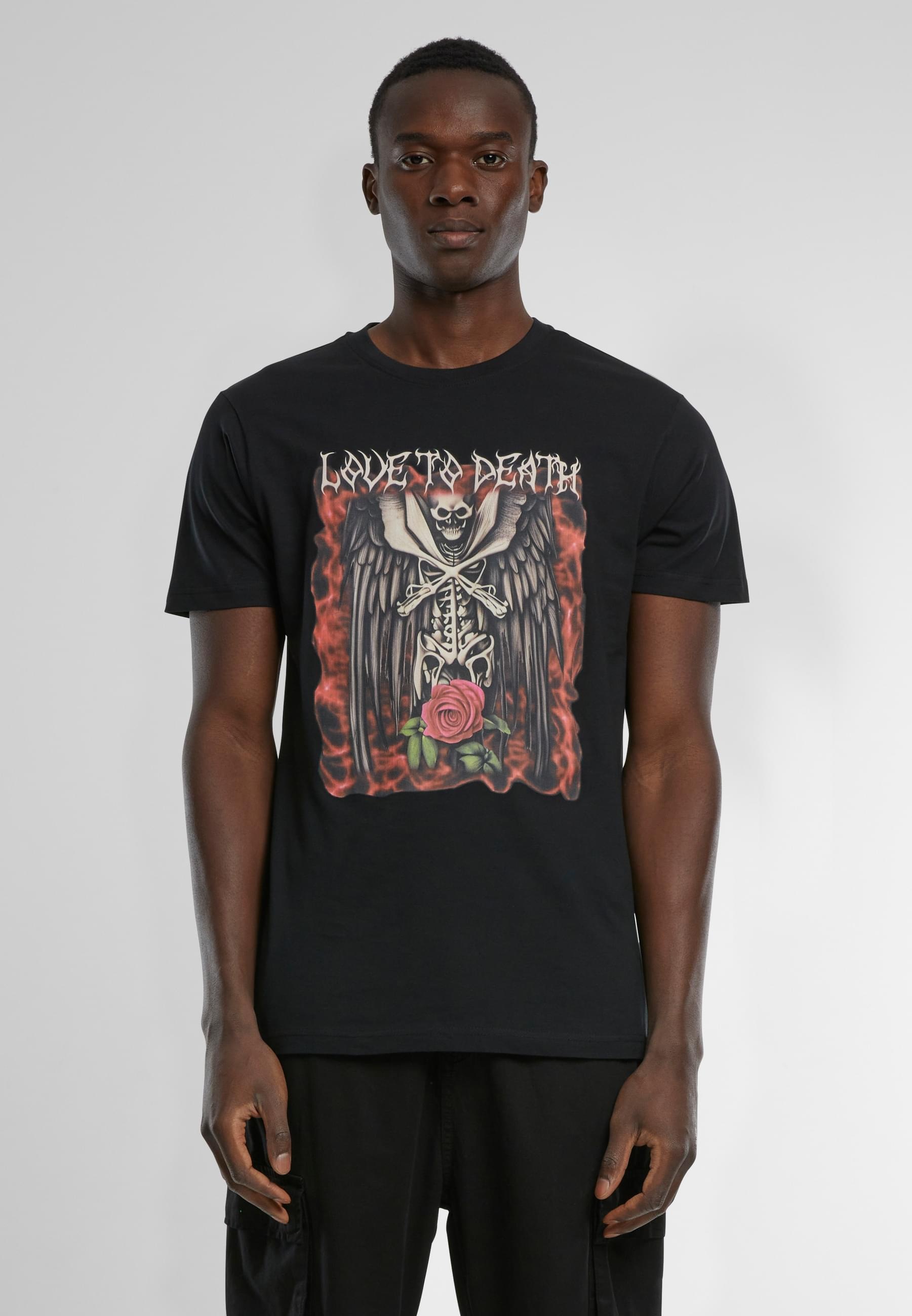 MisterTee T-Shirt »MisterTee Love To Death Tee«, (1 tlg.)