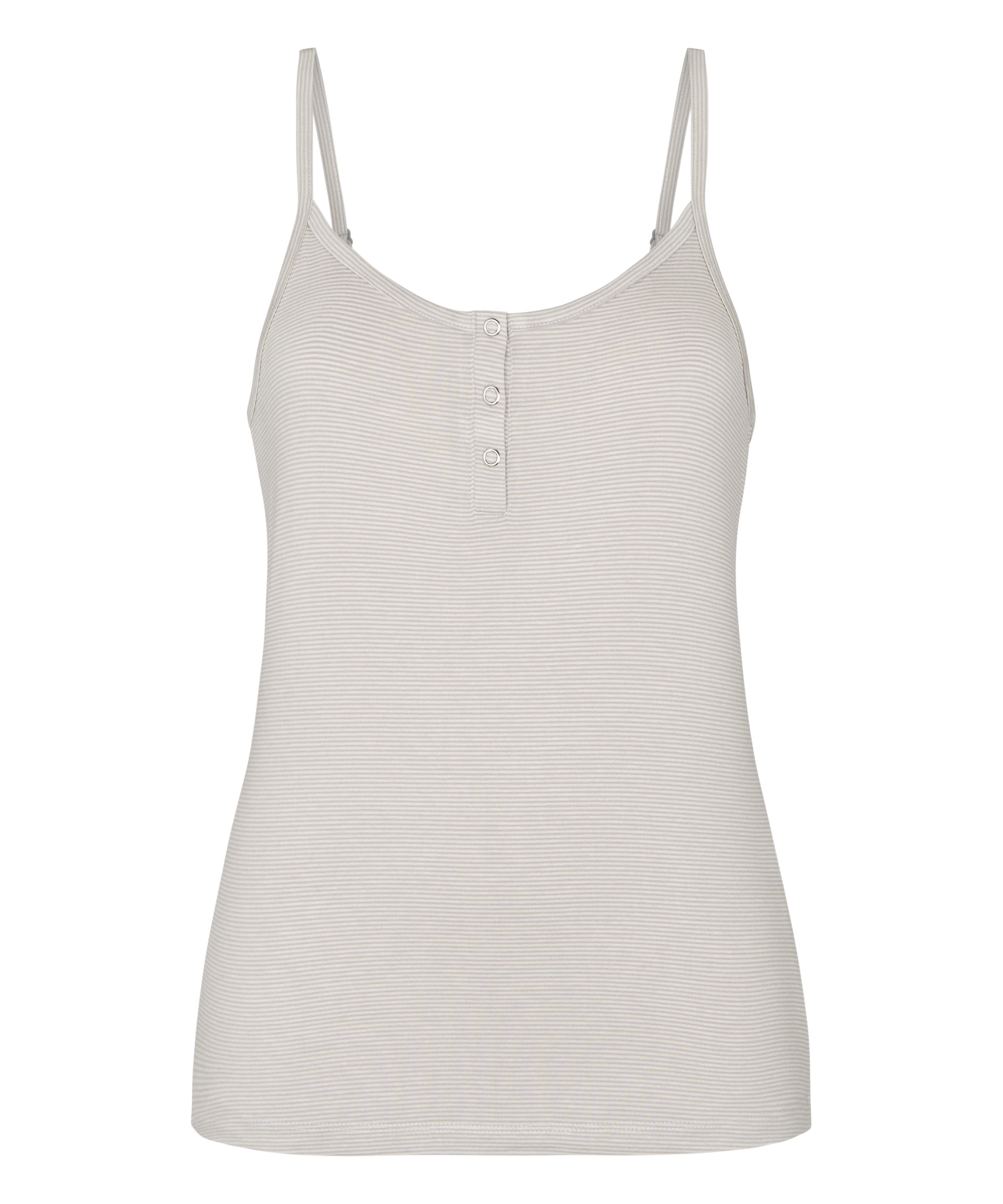 Hunkemöller Pyjama »Pyjama Top Gestreift mit Knopfleiste«