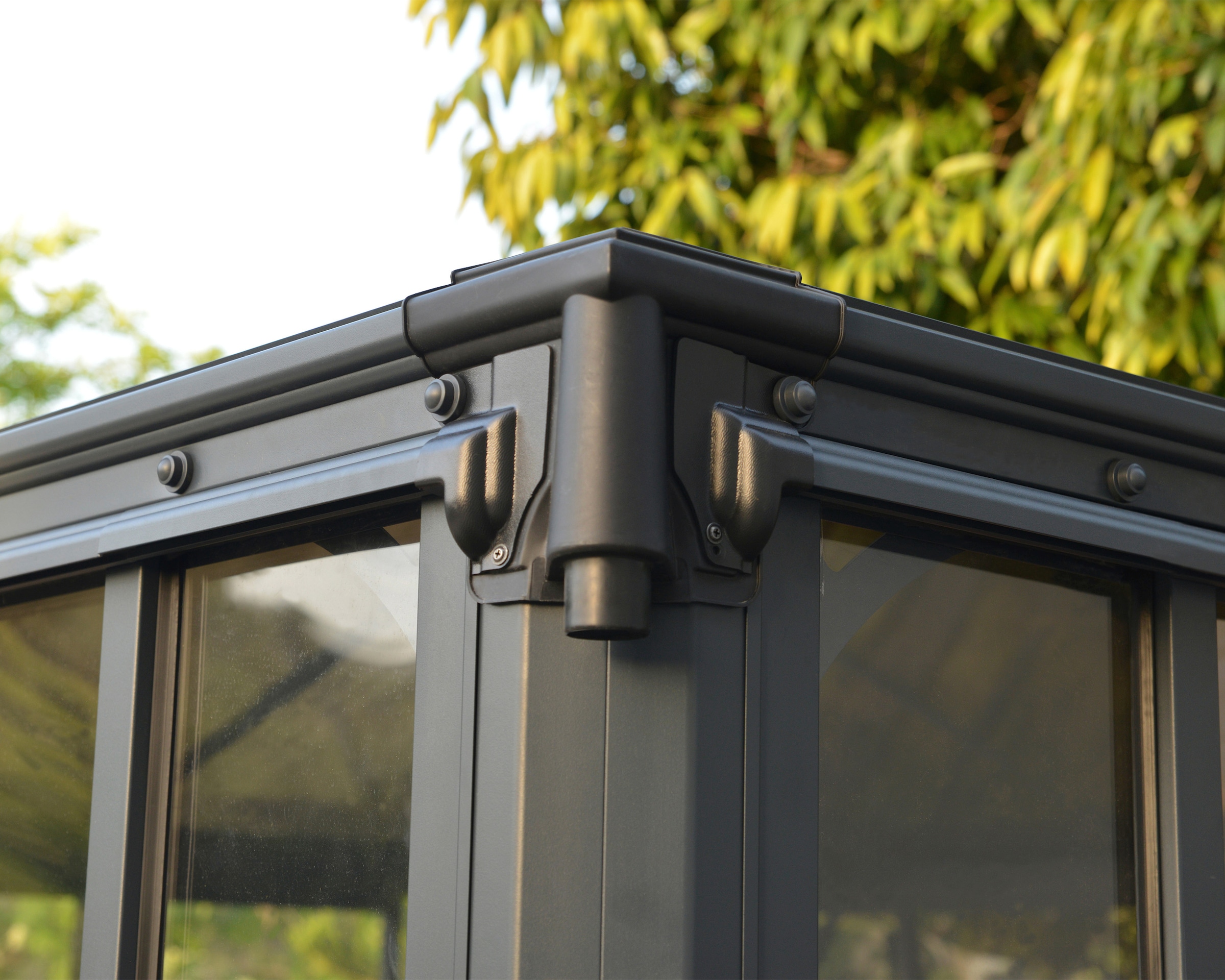 Palram - Canopia Pavillon »Ledro 3600«, (Set), BxT: 360x360 cm