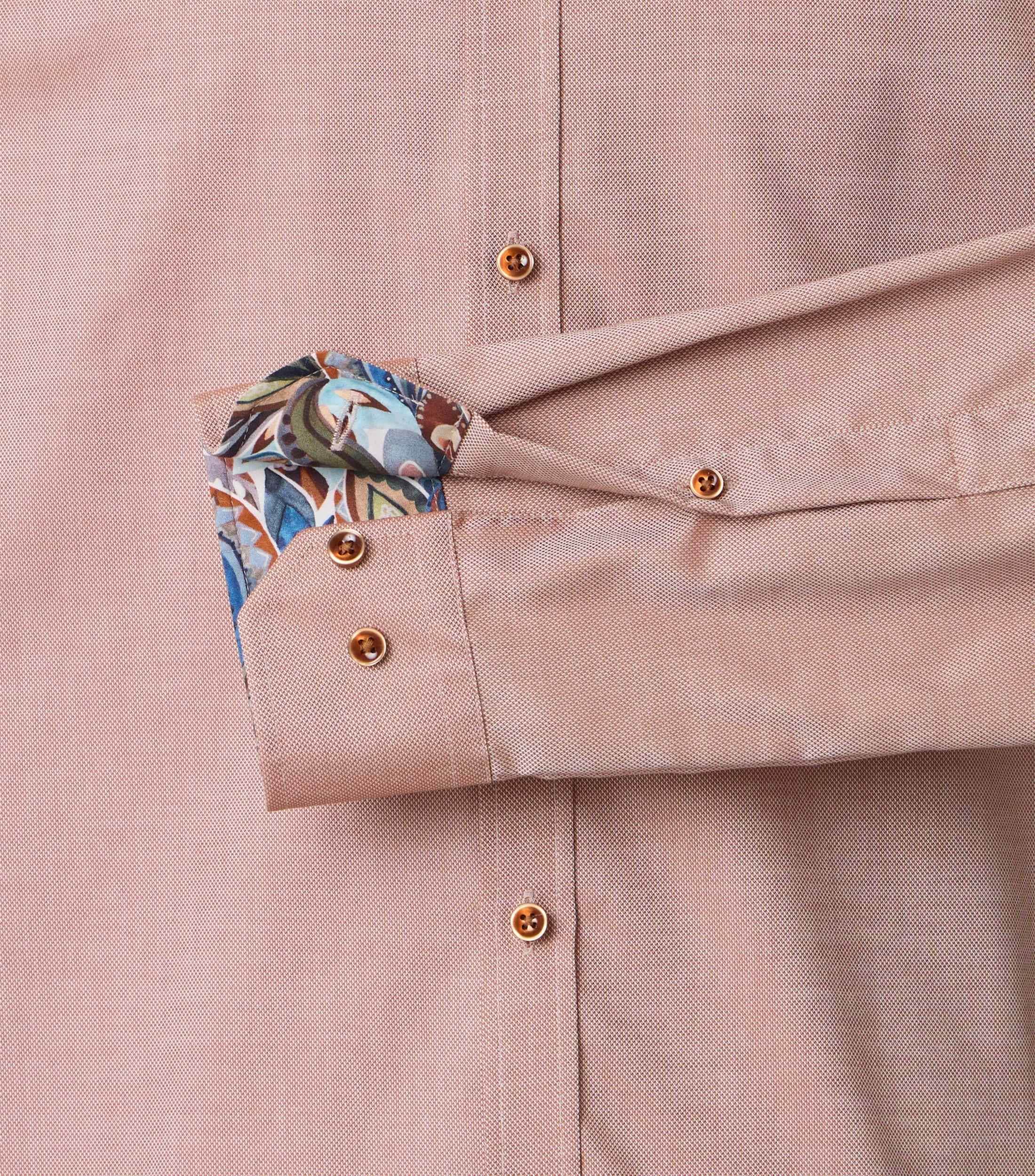 VENTI Business Shirt Solid Orange 42 3
