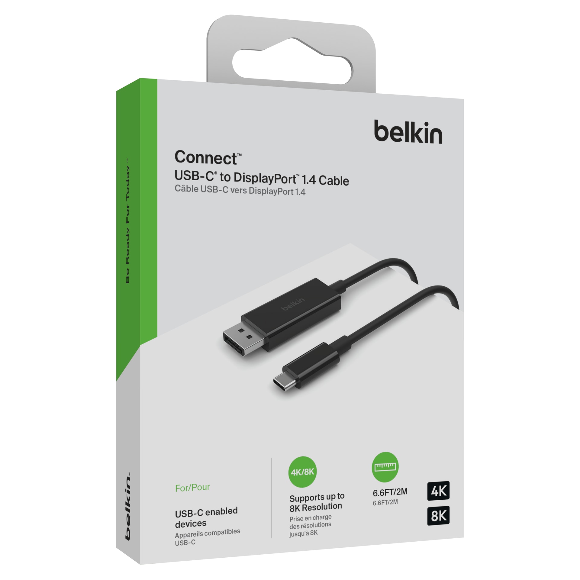Belkin Video-Kabel »USB C auf DisplayPort 1.4 Kabel, 2m«, 200 cm