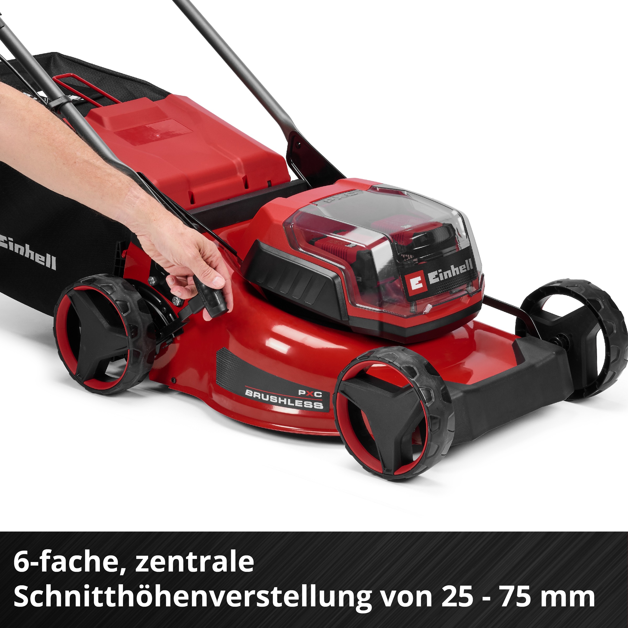 Einhell Akkurasenmäher »GC-CM 36/42 Li BL (2x4,0Ah)« Inkl. Akku und Ladegerät