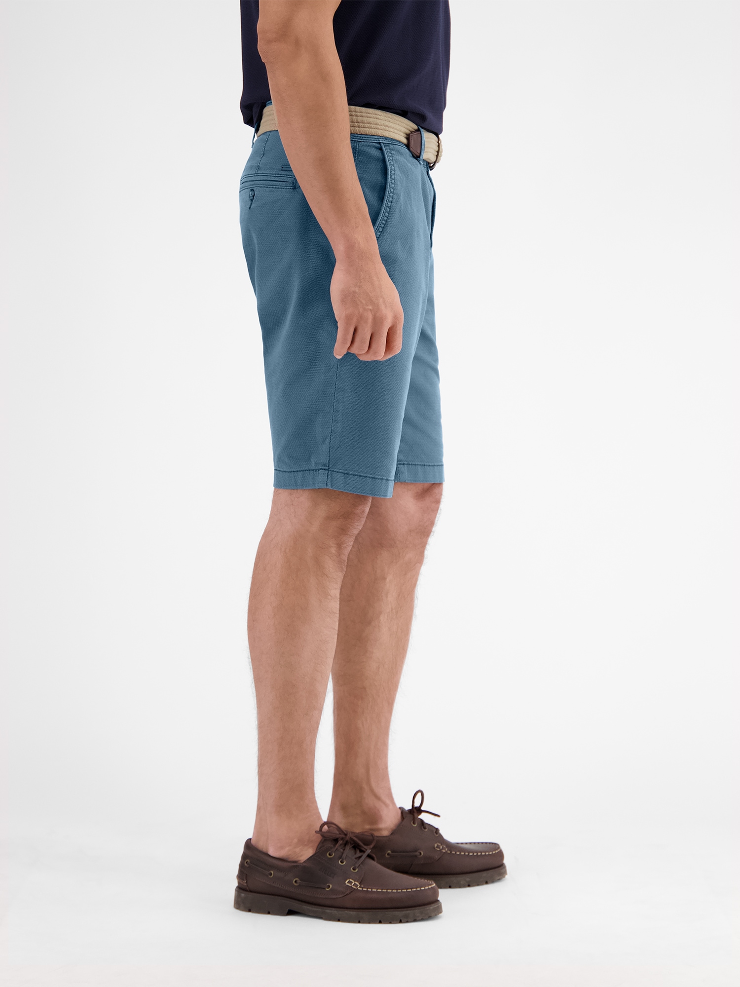 LERROS Bermudas »LERROS Chino-Bermuda mit Gürtel«, (Set)