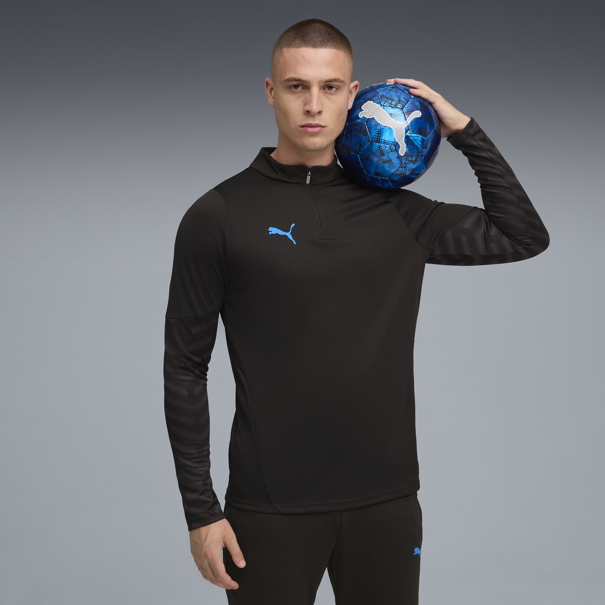 PUMA Sweatjacke "individualCUP Fußballtop Herren" günstig online kaufen