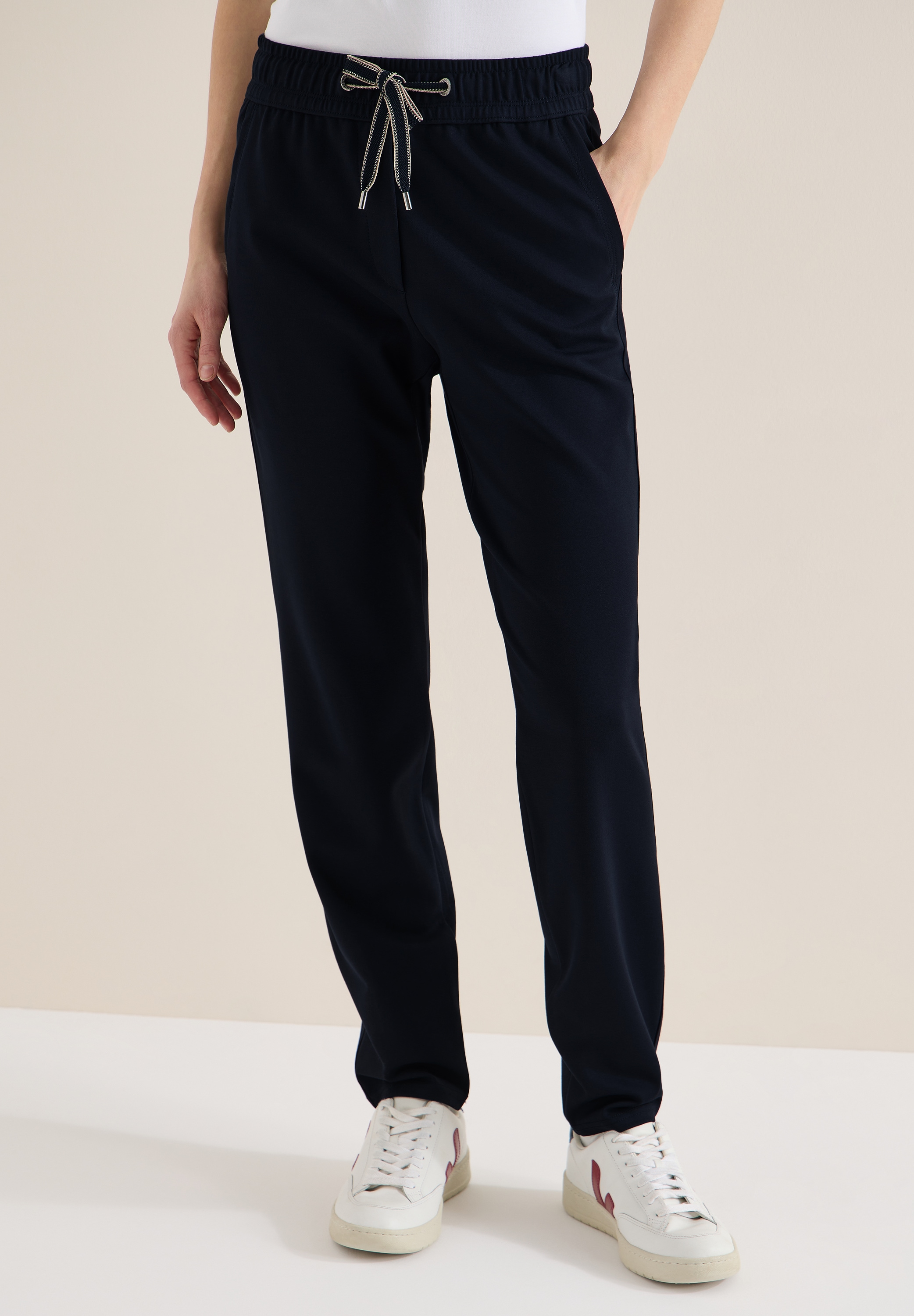 Cecil Stoffhose in Unifarbe günstig online kaufen