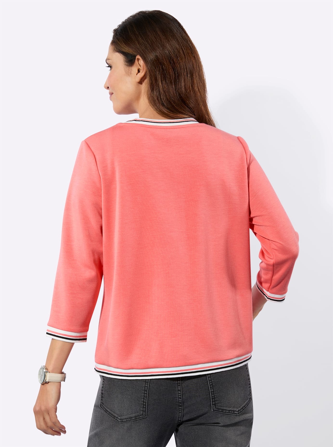 Inspirationen Shirtjacke »Sweatjacke« 1 tlg.