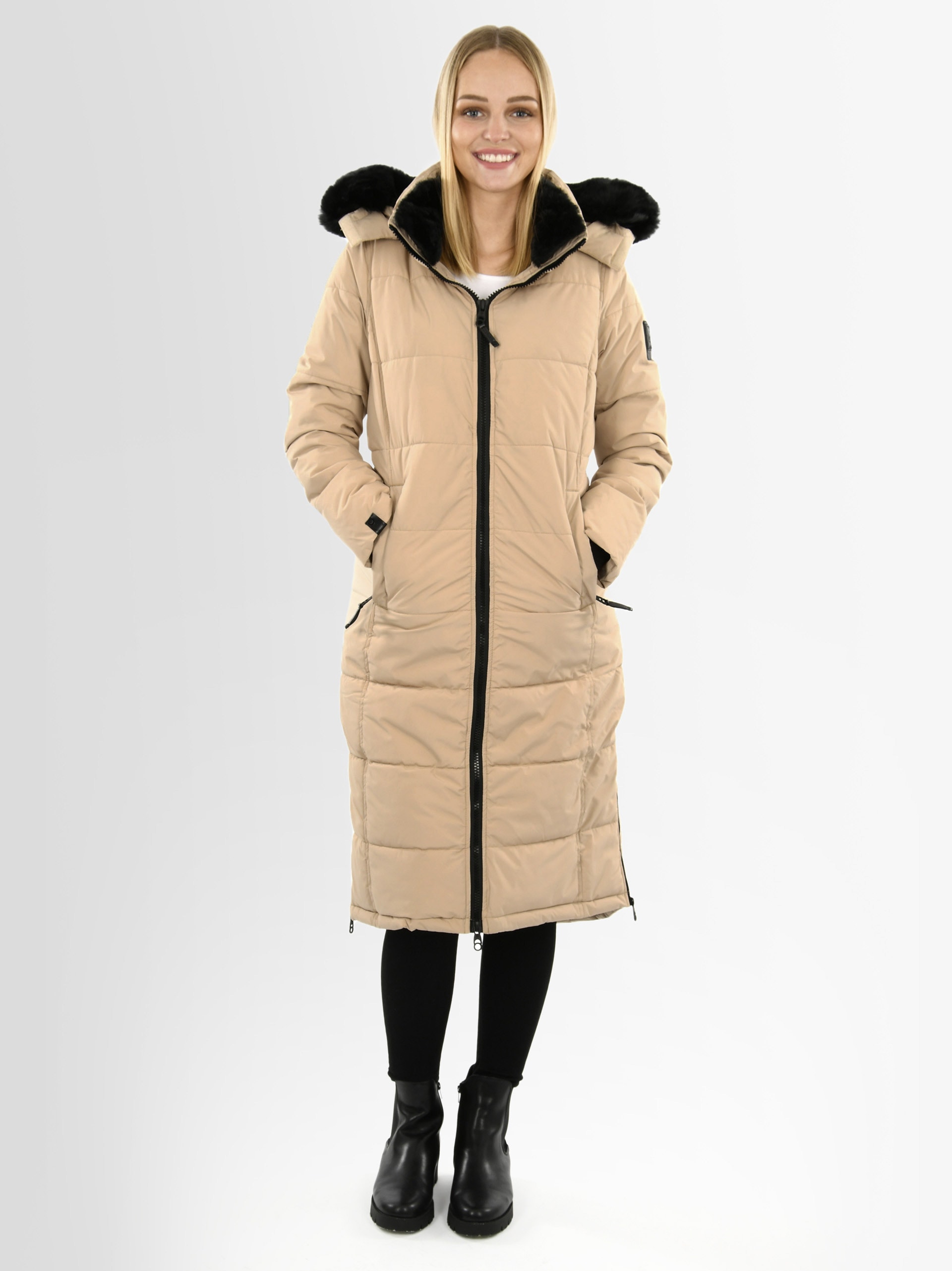 Navahoo Winterjacke »Knuddelfee«, mit hoch schließendem Kragen