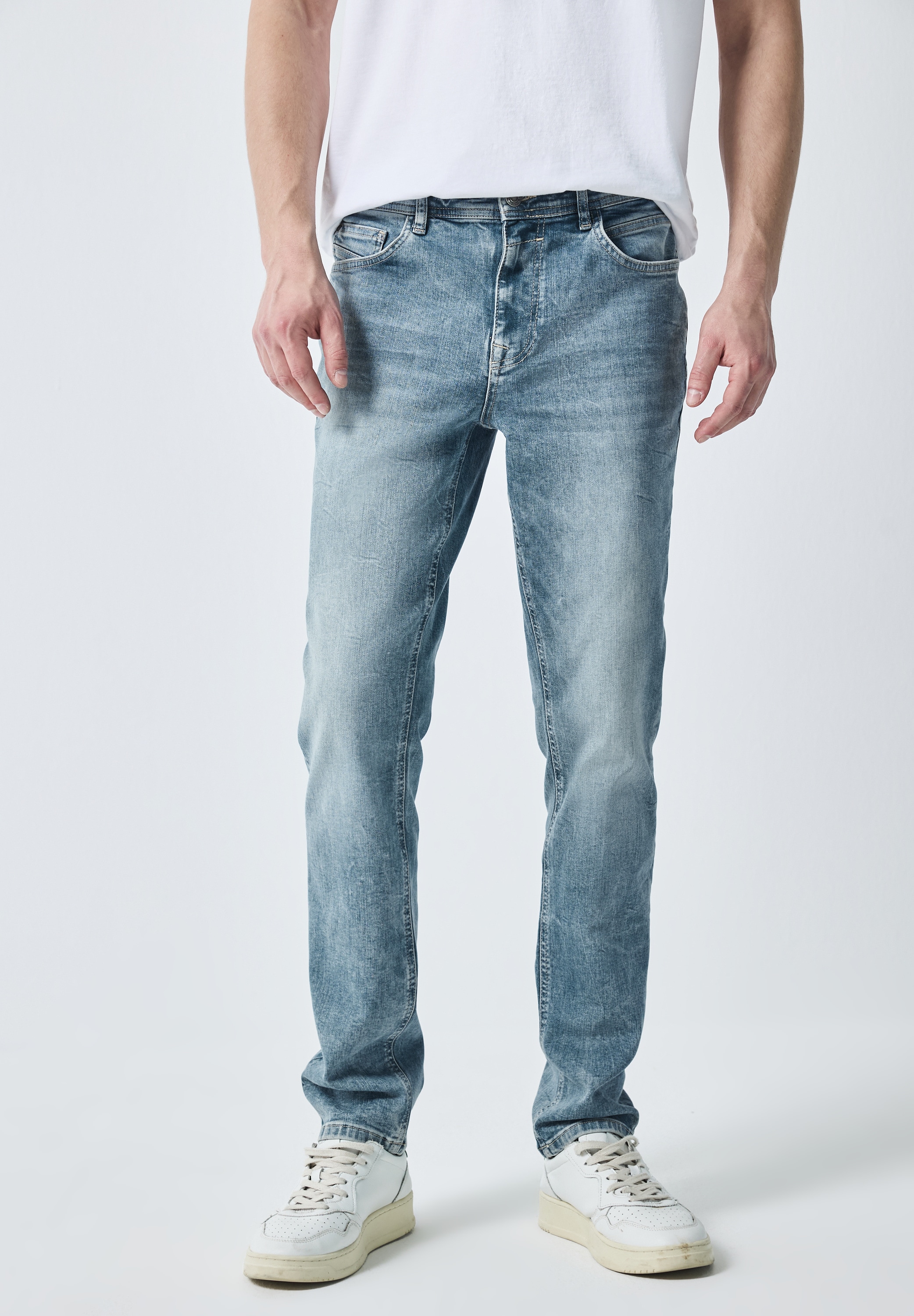 STREET ONE MEN Slim-fit-Jeans, 5-Pocket-Style