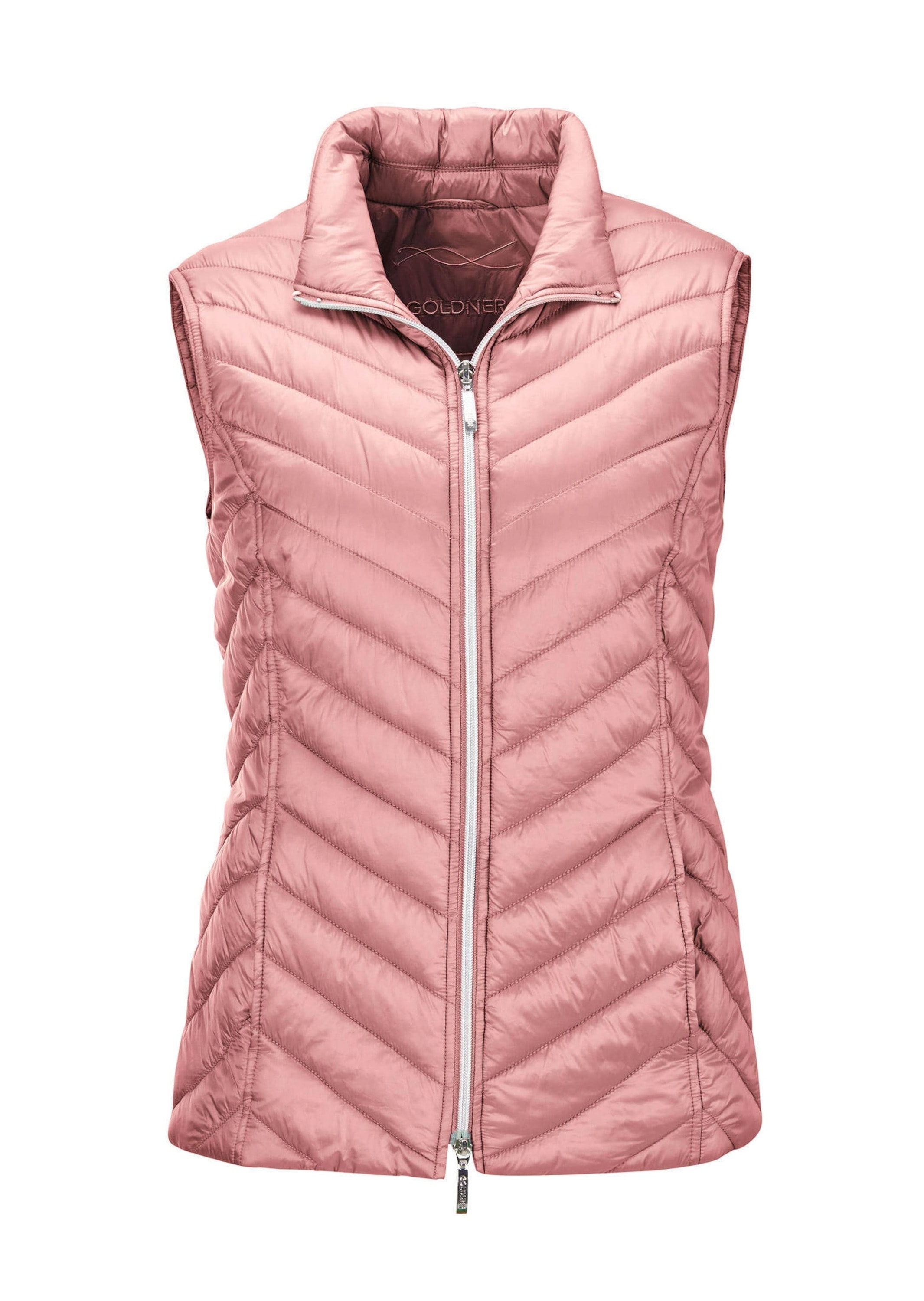 GOLDNER Kurzweste "Figurschmeichelnde Weste mit leichter Wattierung" günstig online kaufen