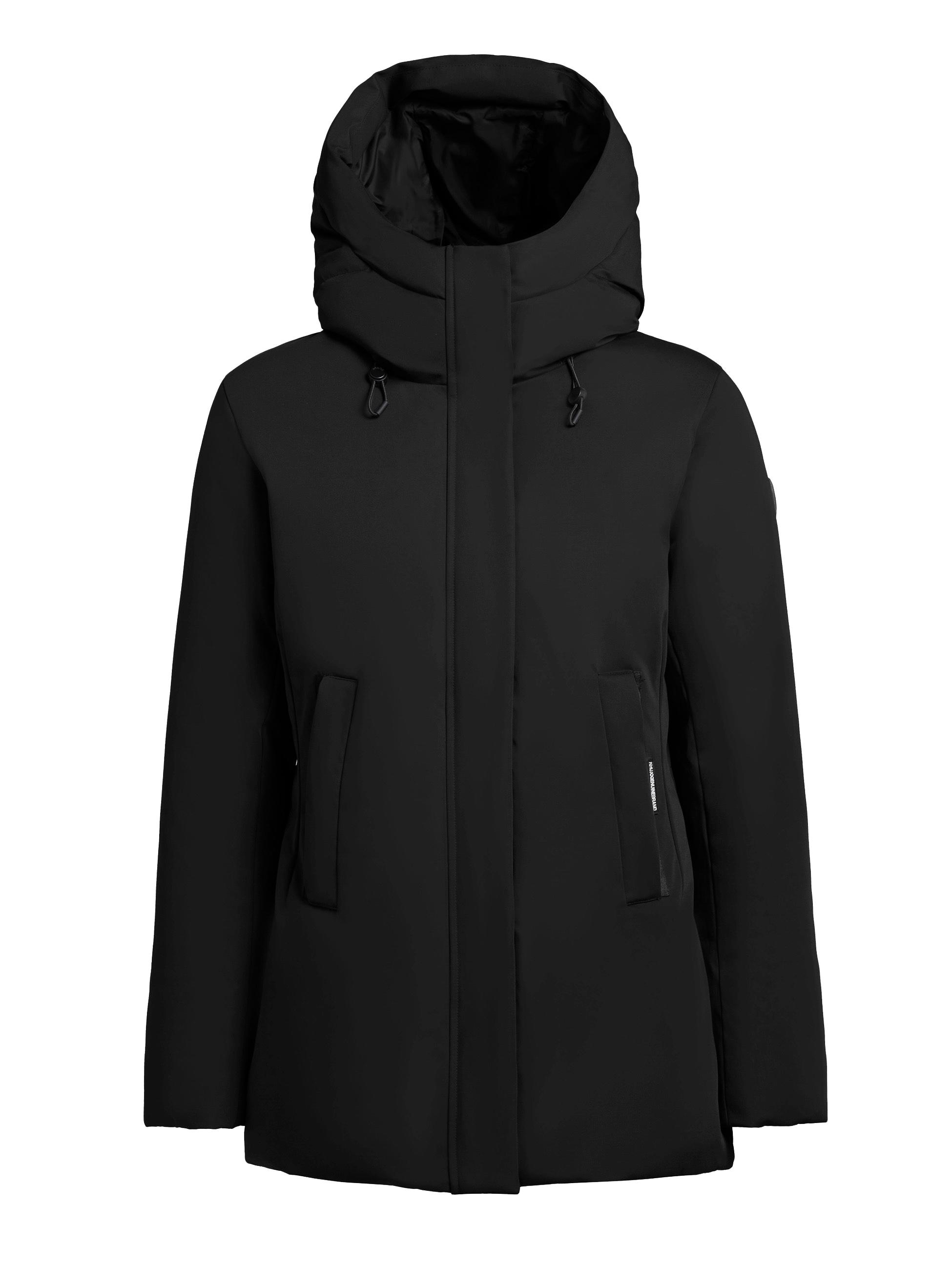 khujo Winterjacke »Palla-YM«, mit Kapuze, Damen Wintermantel mit verstellbarer Kapuze