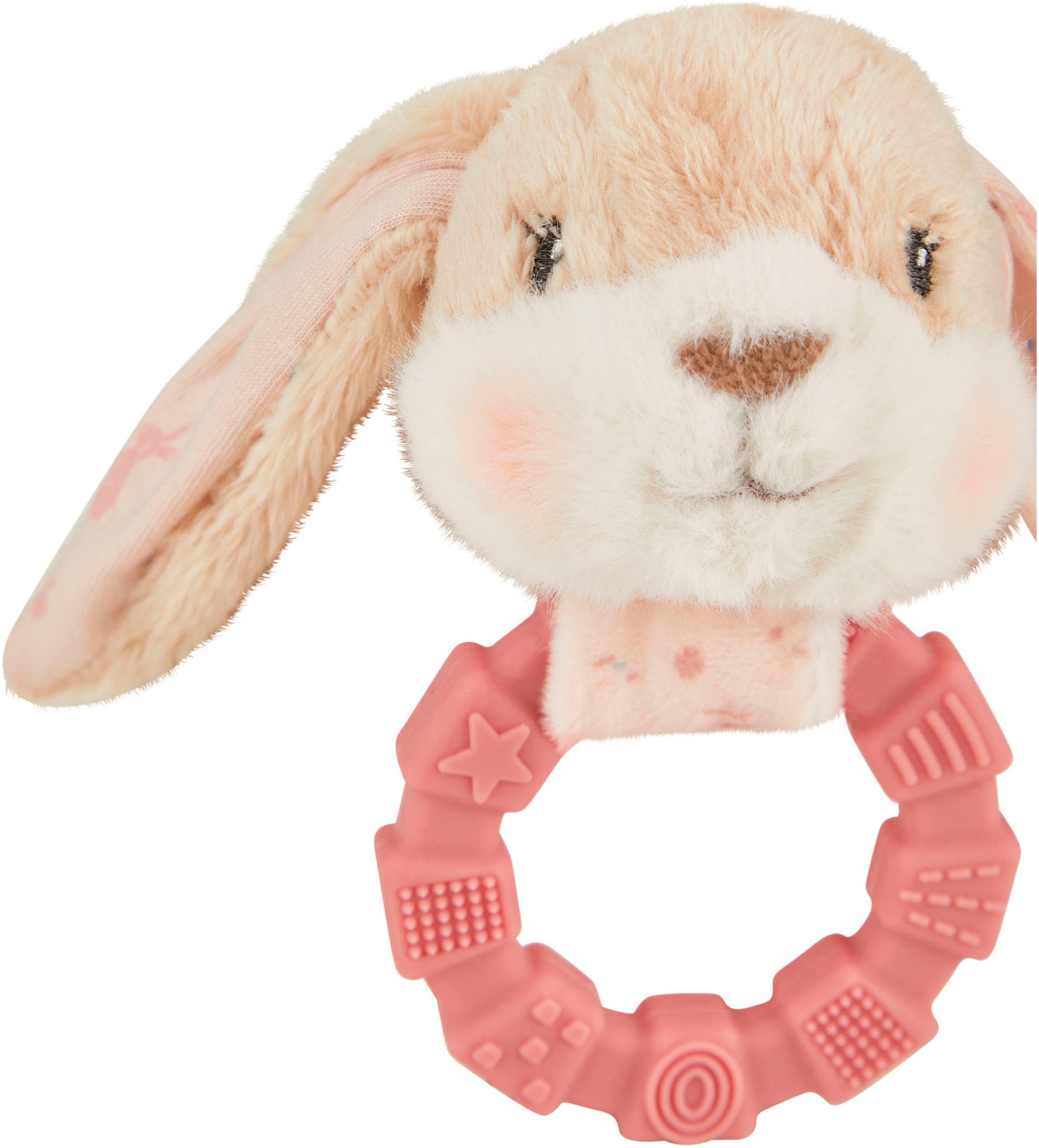 Sterntaler® Greifling »Hase Hanni mit Silikonring« mit Rassel