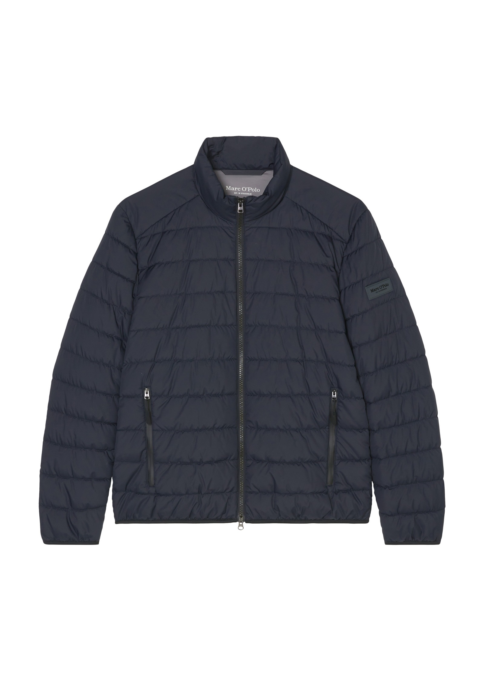 Marc O'Polo Outdoorjacke »aus recycelter Qualität«, ohne Kapuze