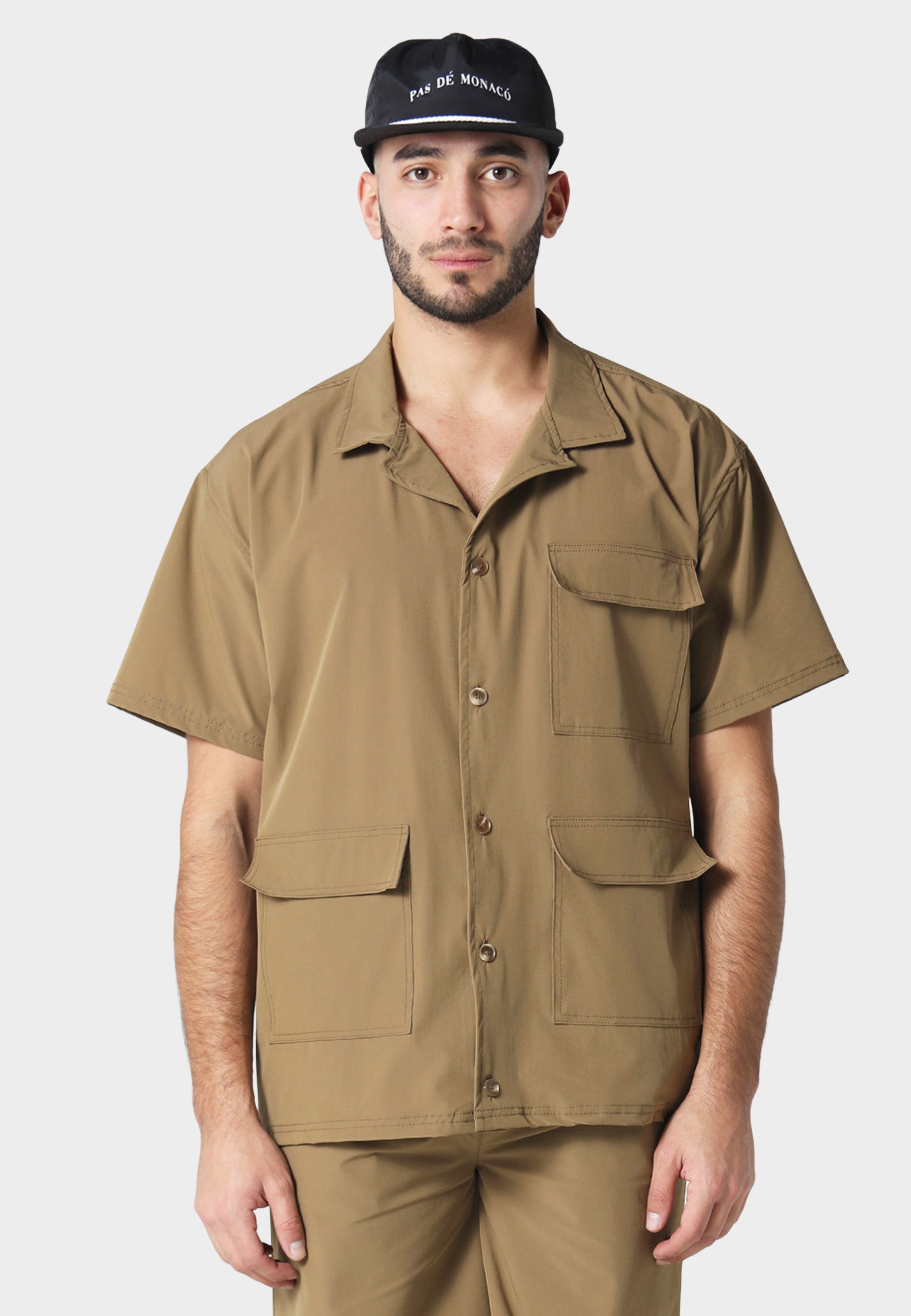 Pas De Monaco Kurzarmhemd »Pas De Monaco UTILITY SHIRT« 1 Stk.