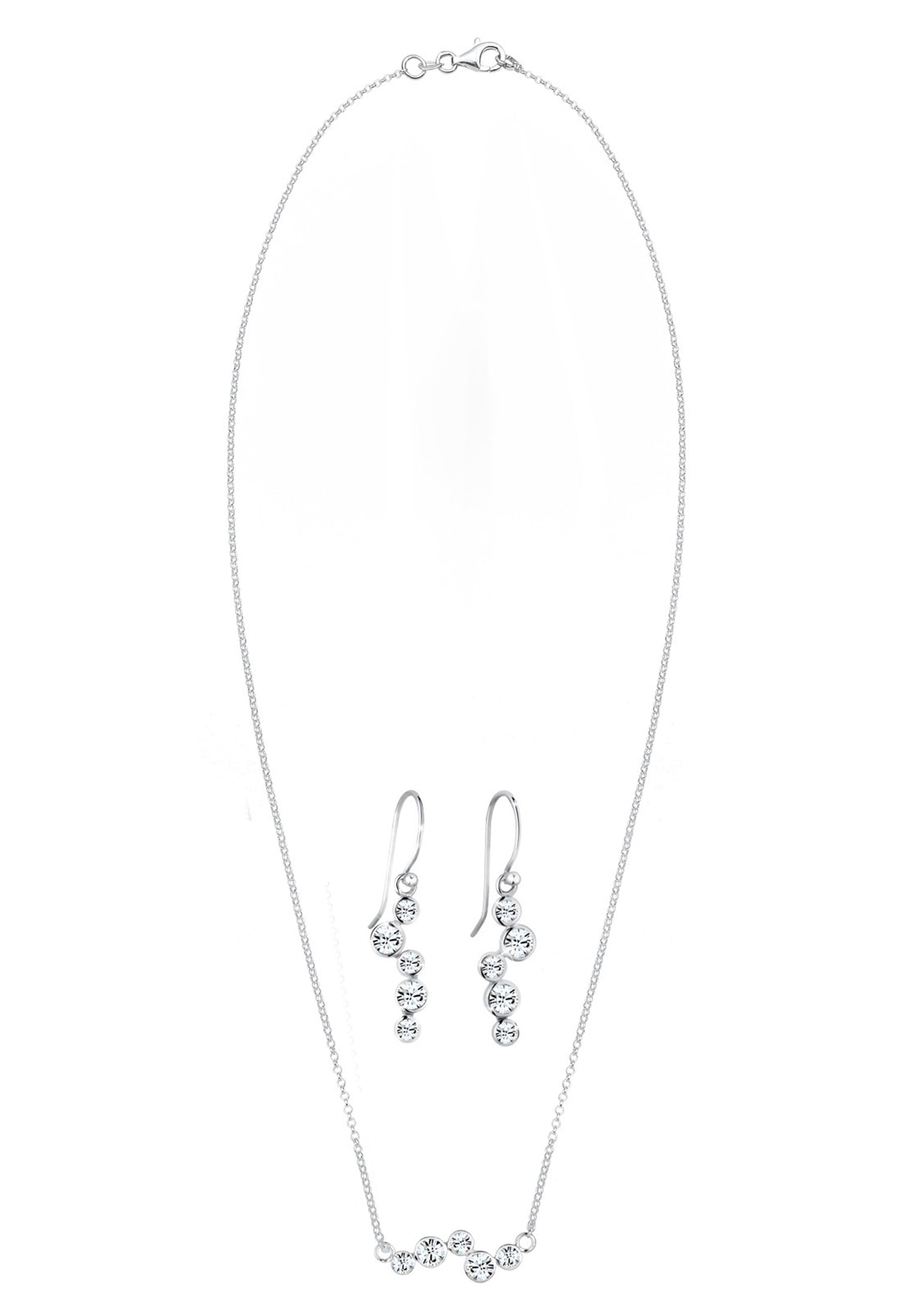 Elli Schmuckset »(Set,4 tlg) mit Kristalle Rund«