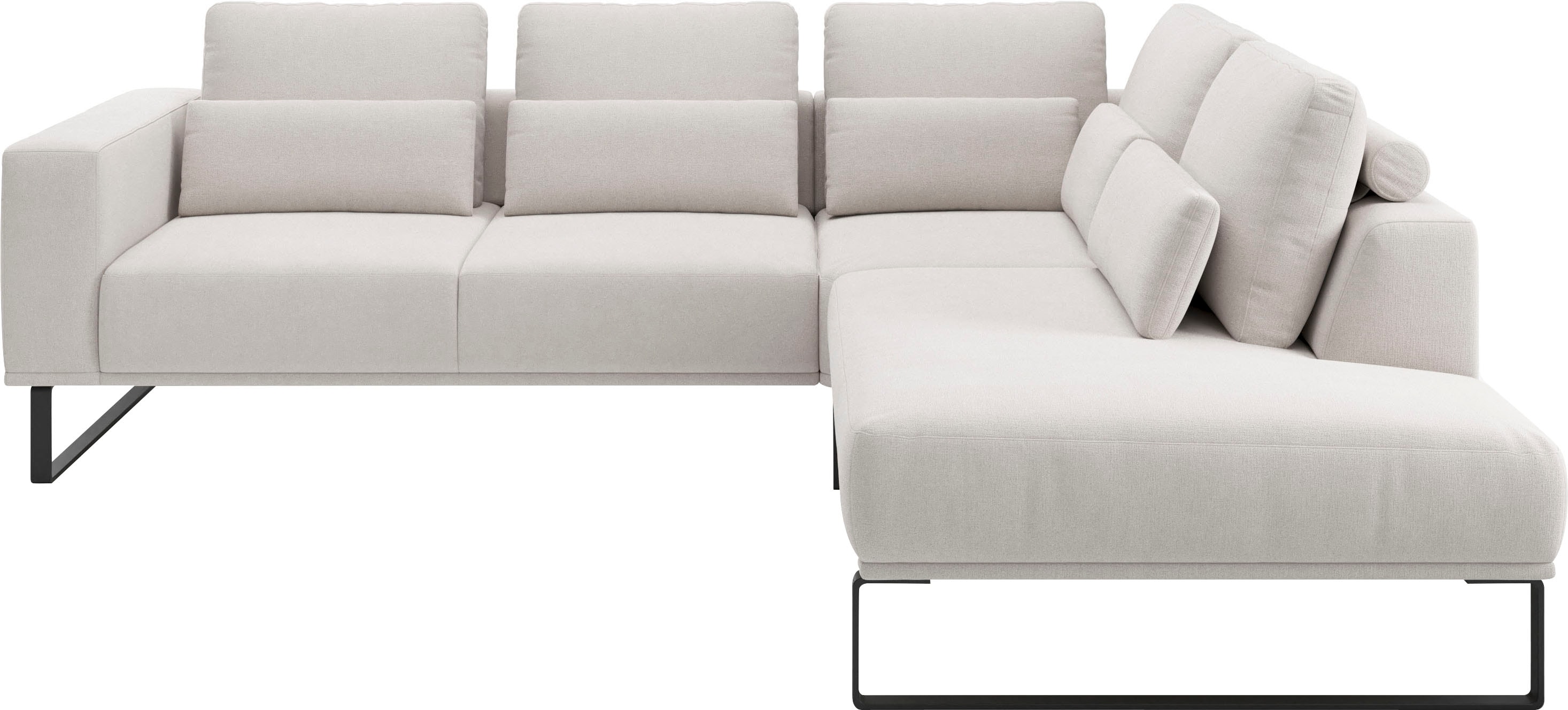 Musterring Ecksofa "JUSTB PM100, stilvoller Lounge-Komfort von Musterring" Kollektion Bettina Zimmermann, optionaler Sitzvorzug & Fuß-Auswahl