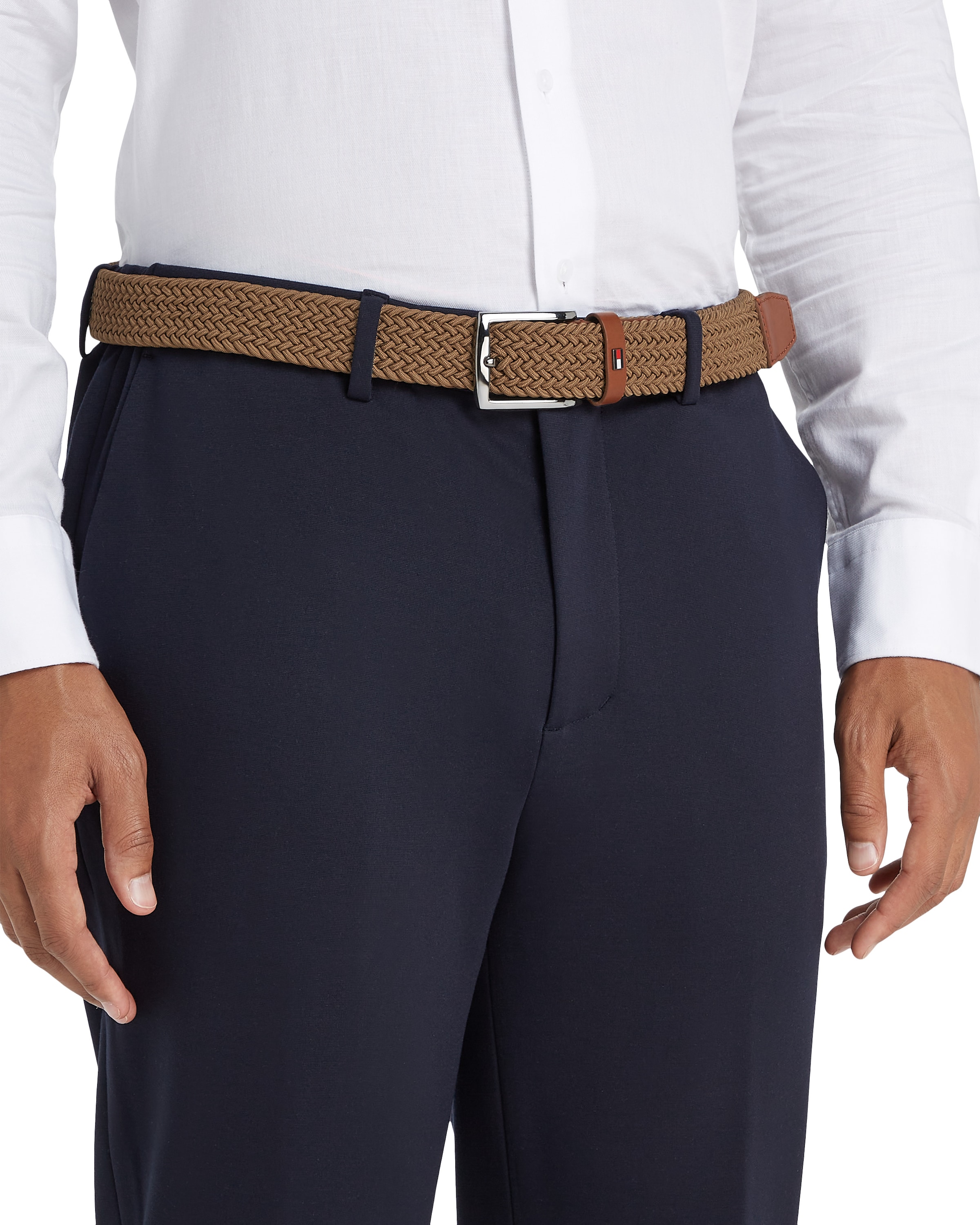 Tommy Hilfiger Flechtgürtel »DENTON ELASTIC«, Größenverstellbar