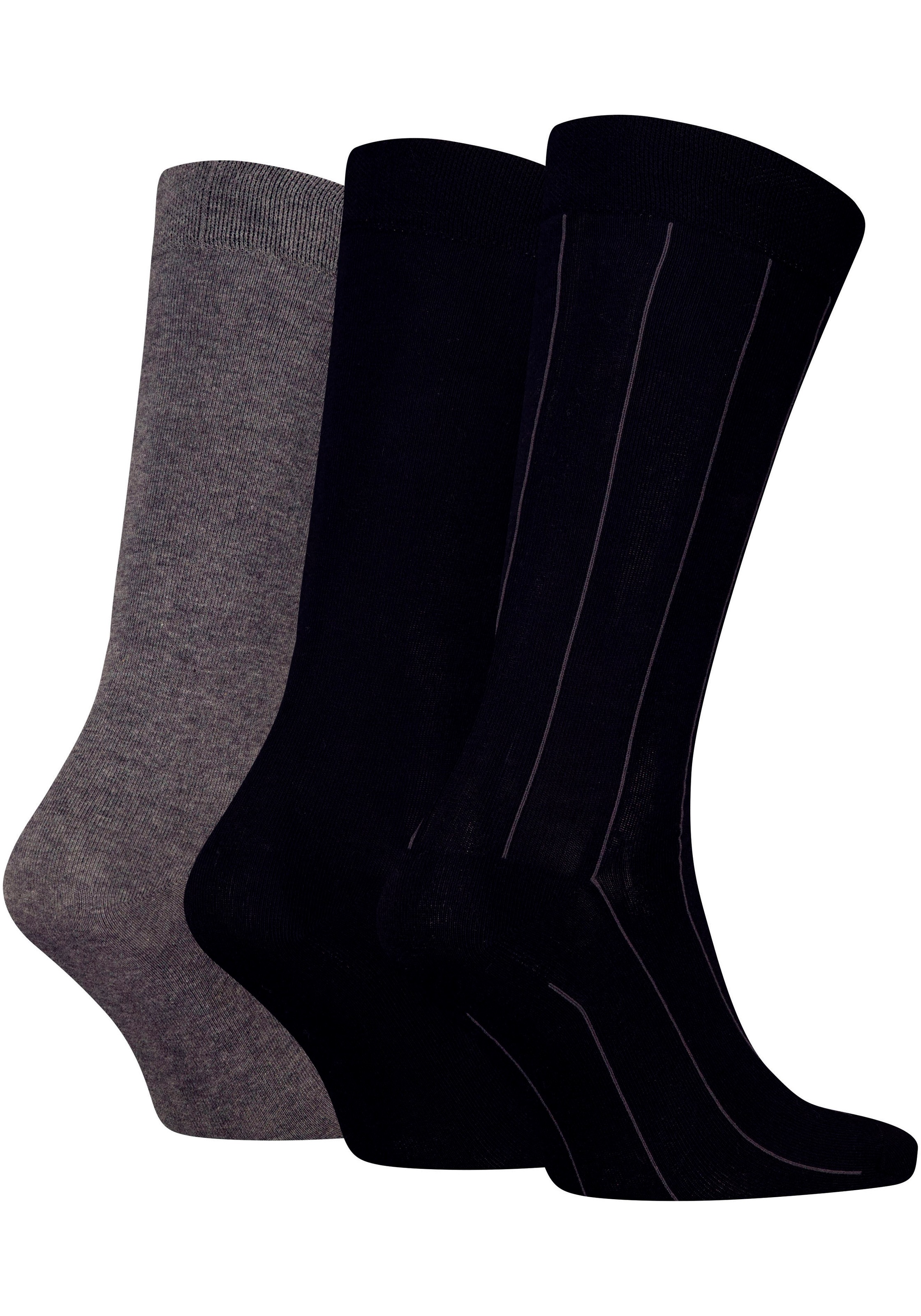 Calvin Klein Socken 3 Stk. tlg. mit dezenter Logoprägung günstig online kaufen