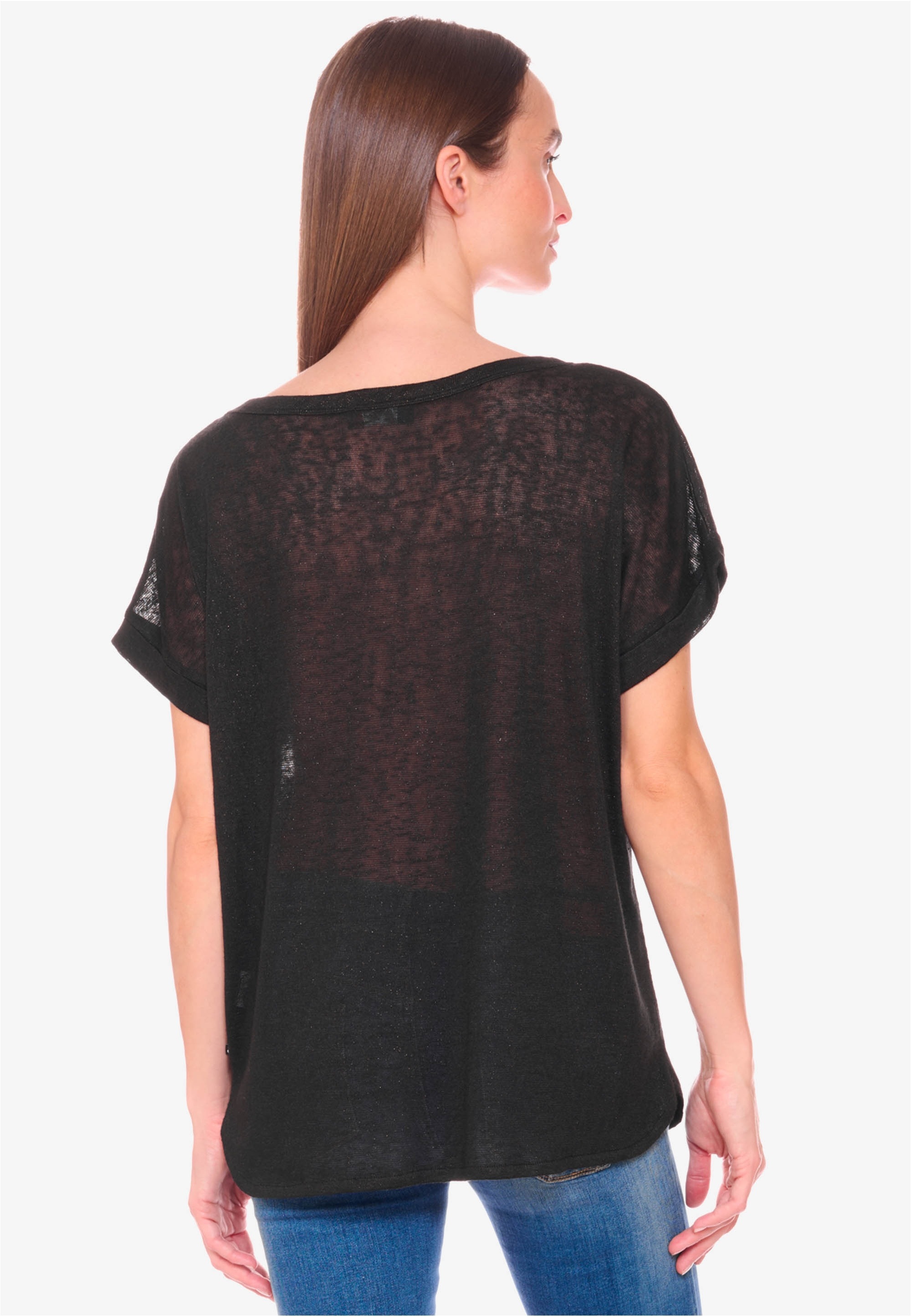 Le Temps Des Cerises T-Shirt »PATRUL«, mit dezentem Muster