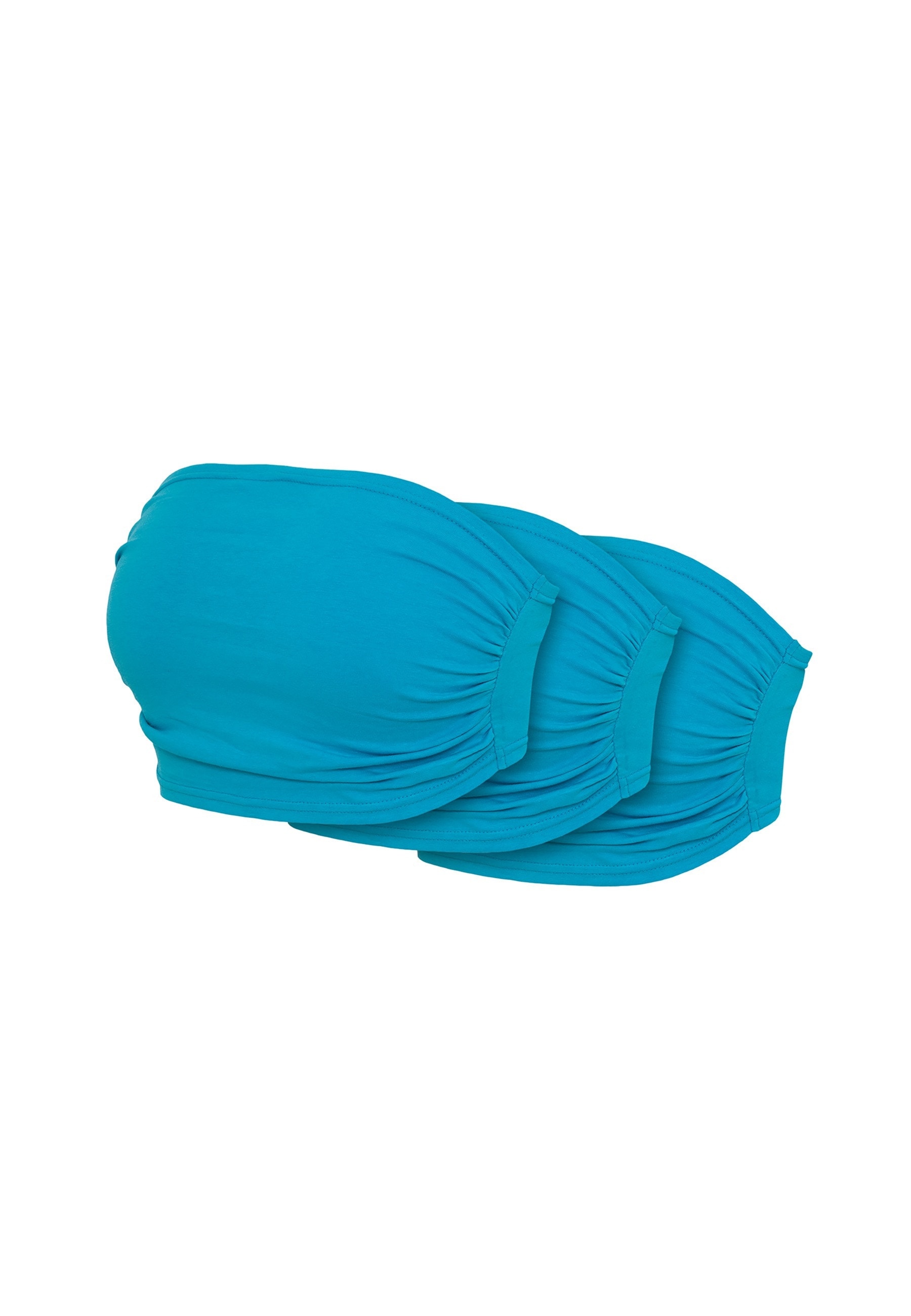 URBAN CLASSICS Bügelloser BH "Urban Classics Damen Ladies Bandeau Top 3-Pack"