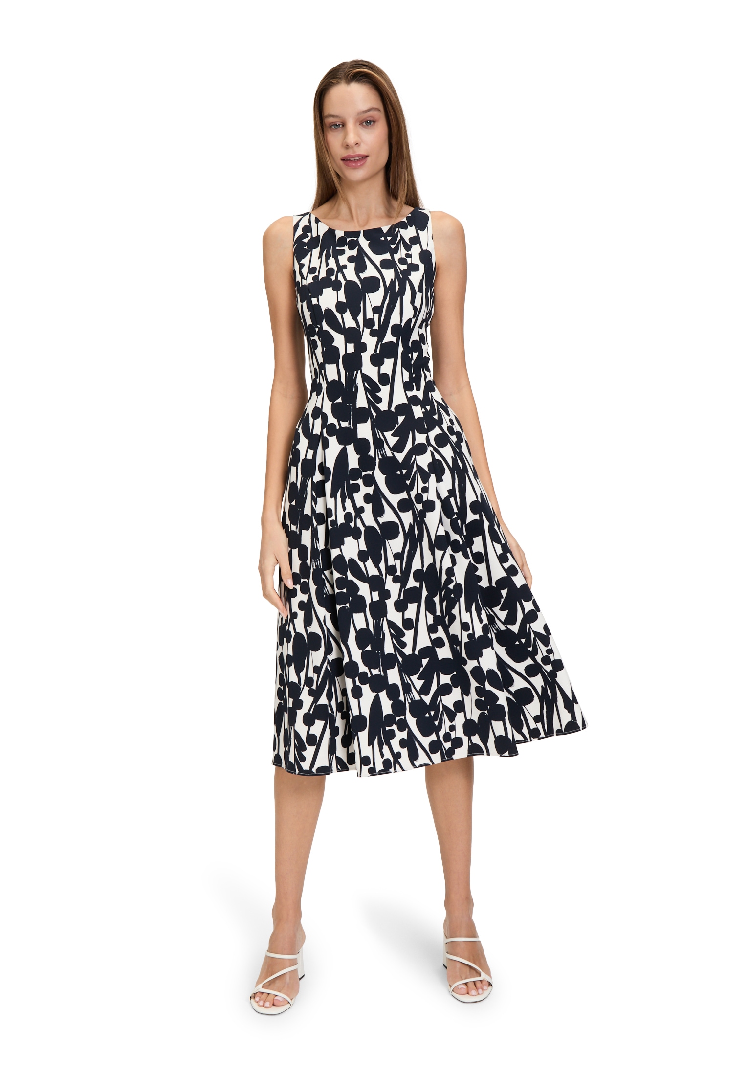 Vera Mont Cocktailkleid "Damen Cocktailkleid mit Print" Nahttasche Druck günstig online kaufen