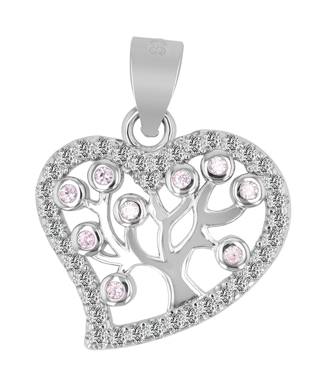 Kettenanhänger ADELIA´S "eleganter Herz Anhänger aus 925 Sterling Silber", gold, Schmuckanhänger, Damen, Silber 925 (Sterlingsilber), Kettenanhänger