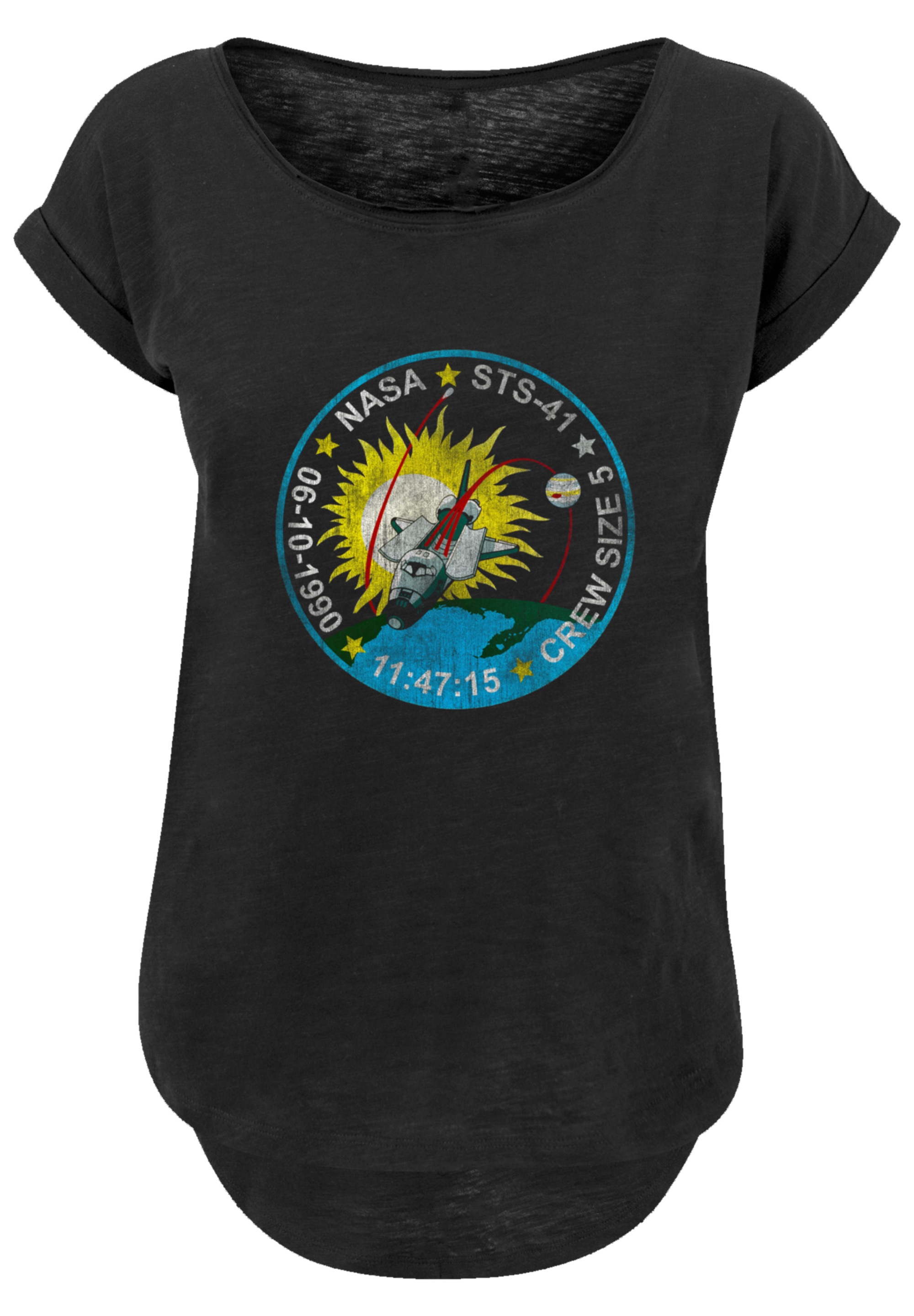F4NT4STIC T-Shirt "NASA STS 41 Discovery Mission Badge Distressed", Premium günstig online kaufen