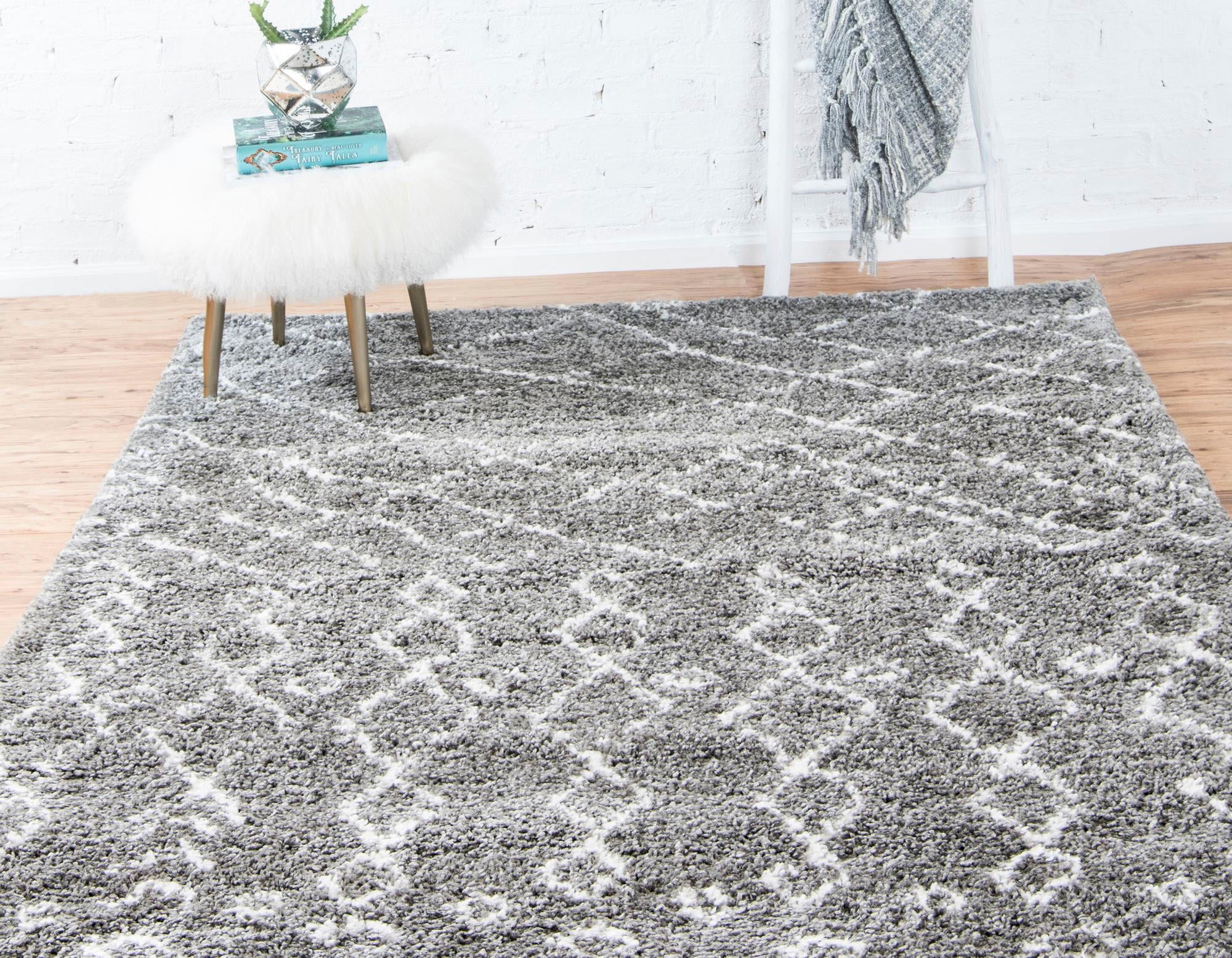 Myflair Möbel & Accessoires Hochflor-Teppich »Temara Shag Lagerräumung«, rechteckig, 51 mm Höhe, gewebt, Scandi Design, ideal im Wohnzimmer & Schlafzimmer