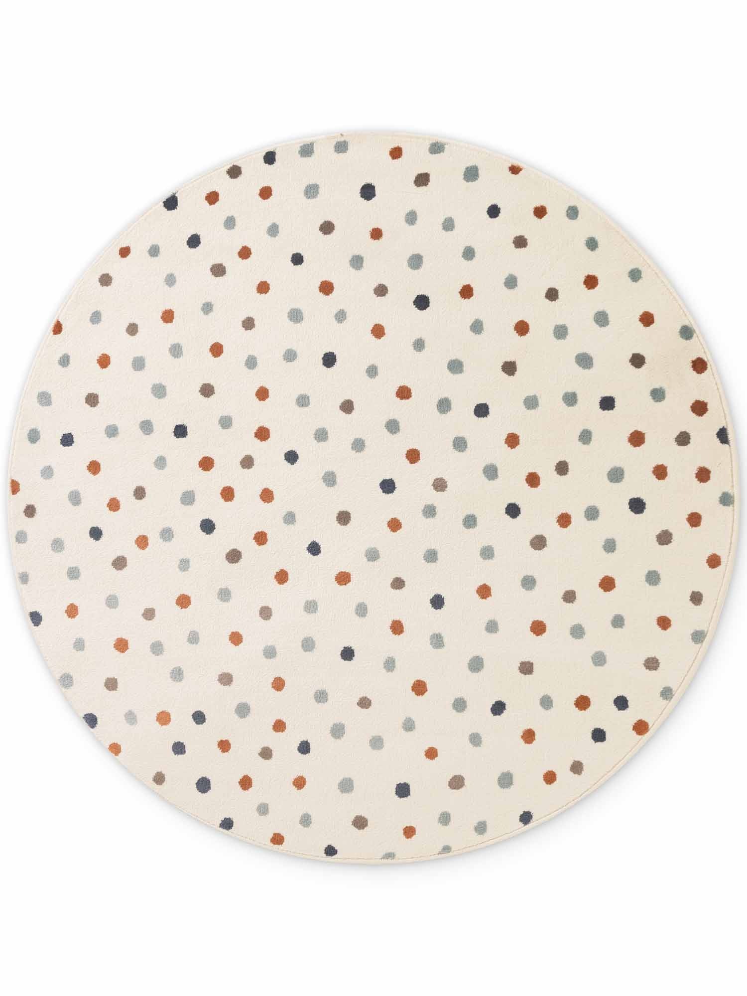 HANSE Home Kinderteppich »Konfetti« rund 10 mm Höhe Pflegeleicht, Weich, Kinderzimmer, Spielteppich, Spielunterlage