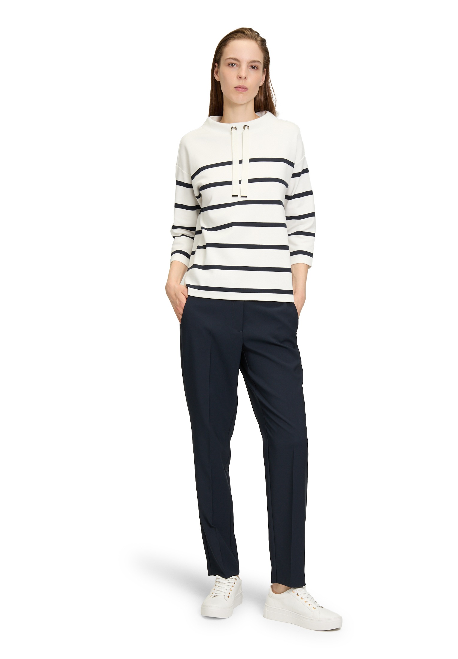 Betty Barclay Sweatshirt »Betty Barclay Damen Sweatshirt mit hohem Kragen«, Bindeband